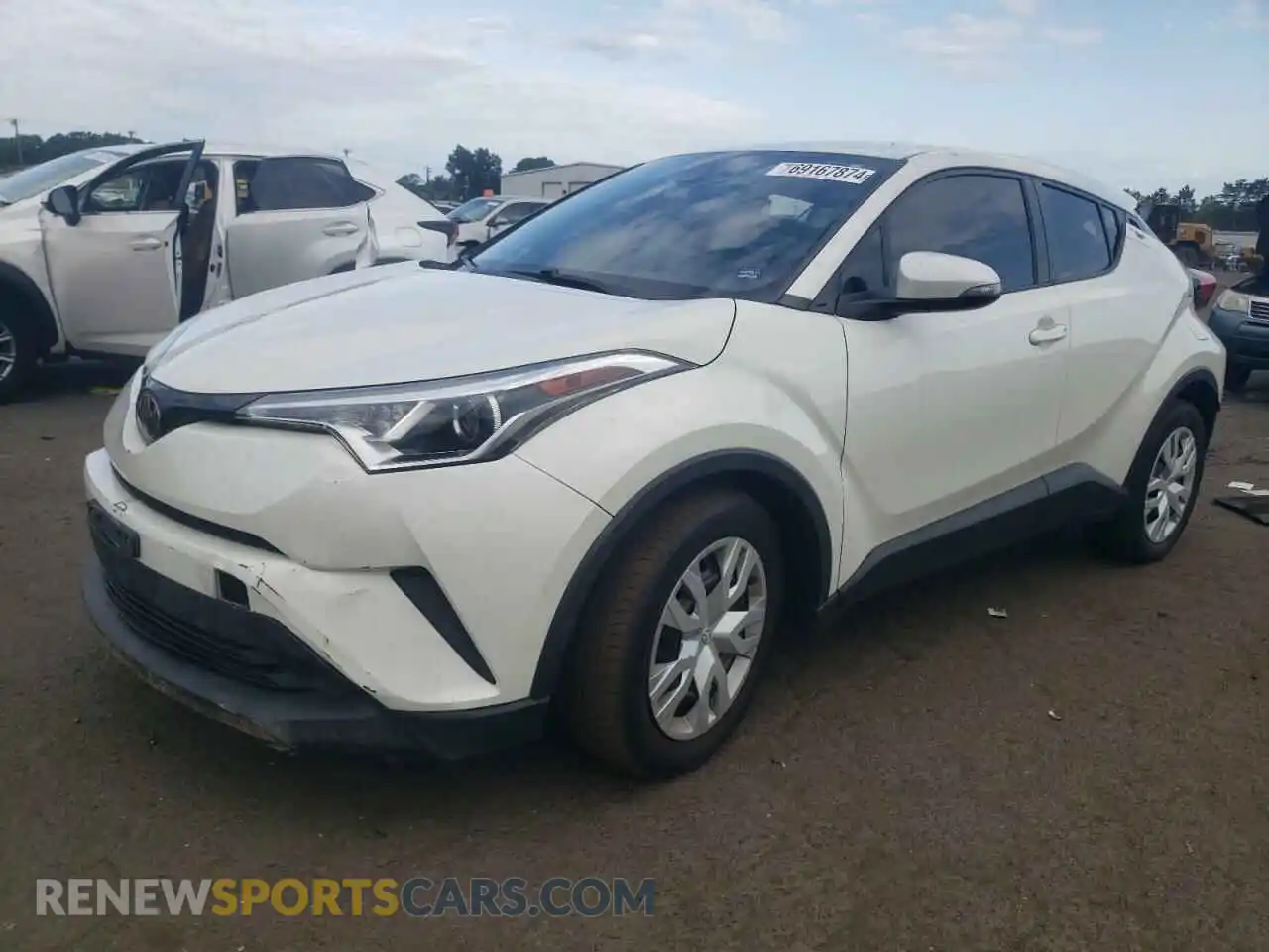 1 fotografías del automóvil dañado NMTKHMBX9KR093019 TOYOTA C-HR 2019