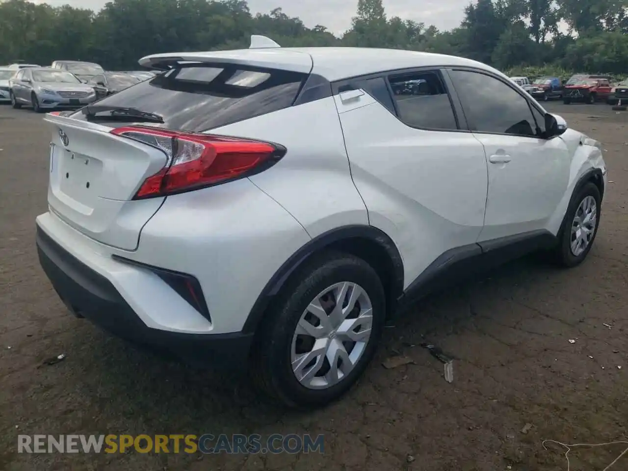 3 fotografías del automóvil dañado NMTKHMBX9KR093019 TOYOTA C-HR 2019