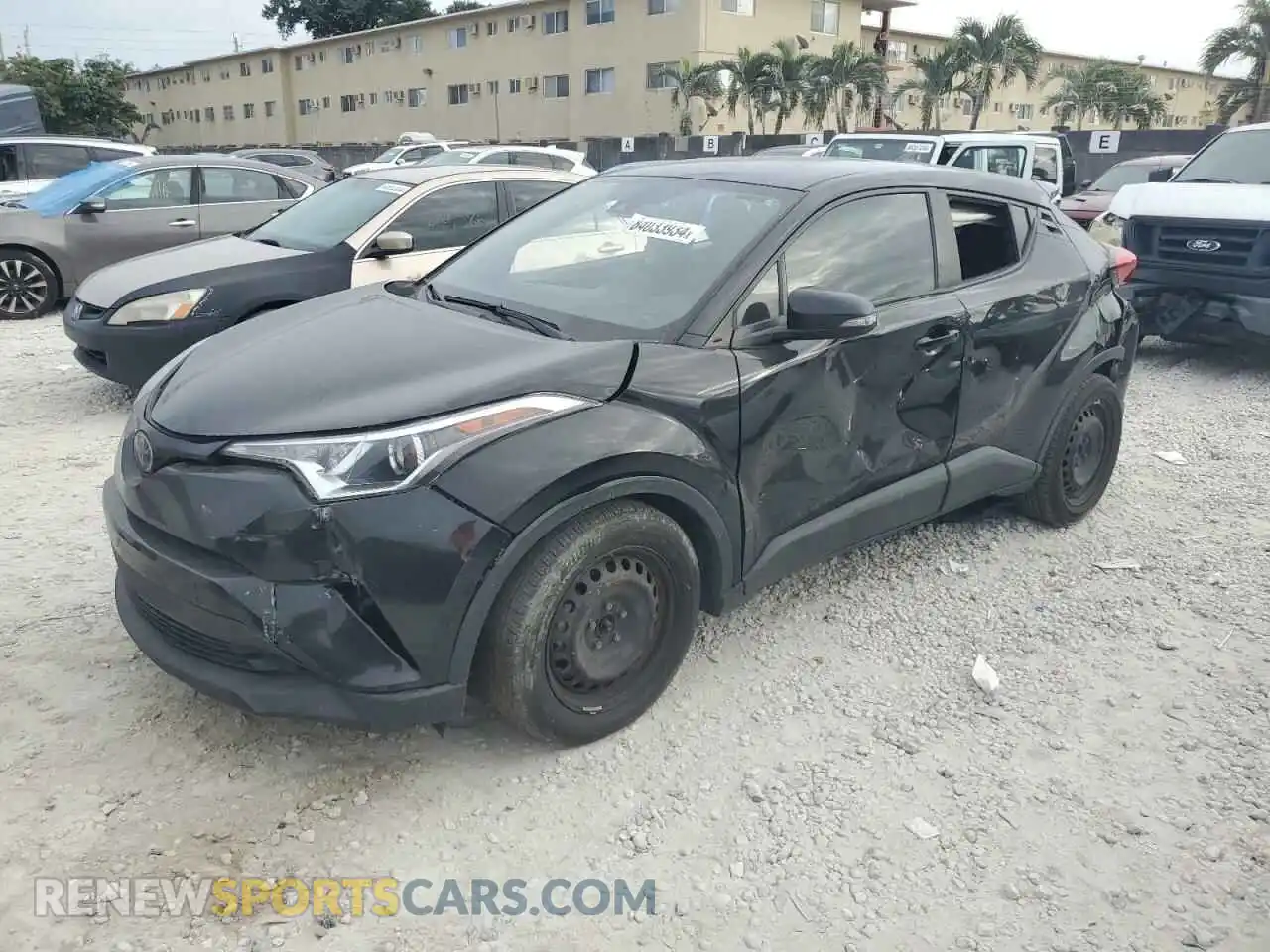 1 Photograph of a damaged car NMTKHMBX9KR094753 TOYOTA C-HR 2019