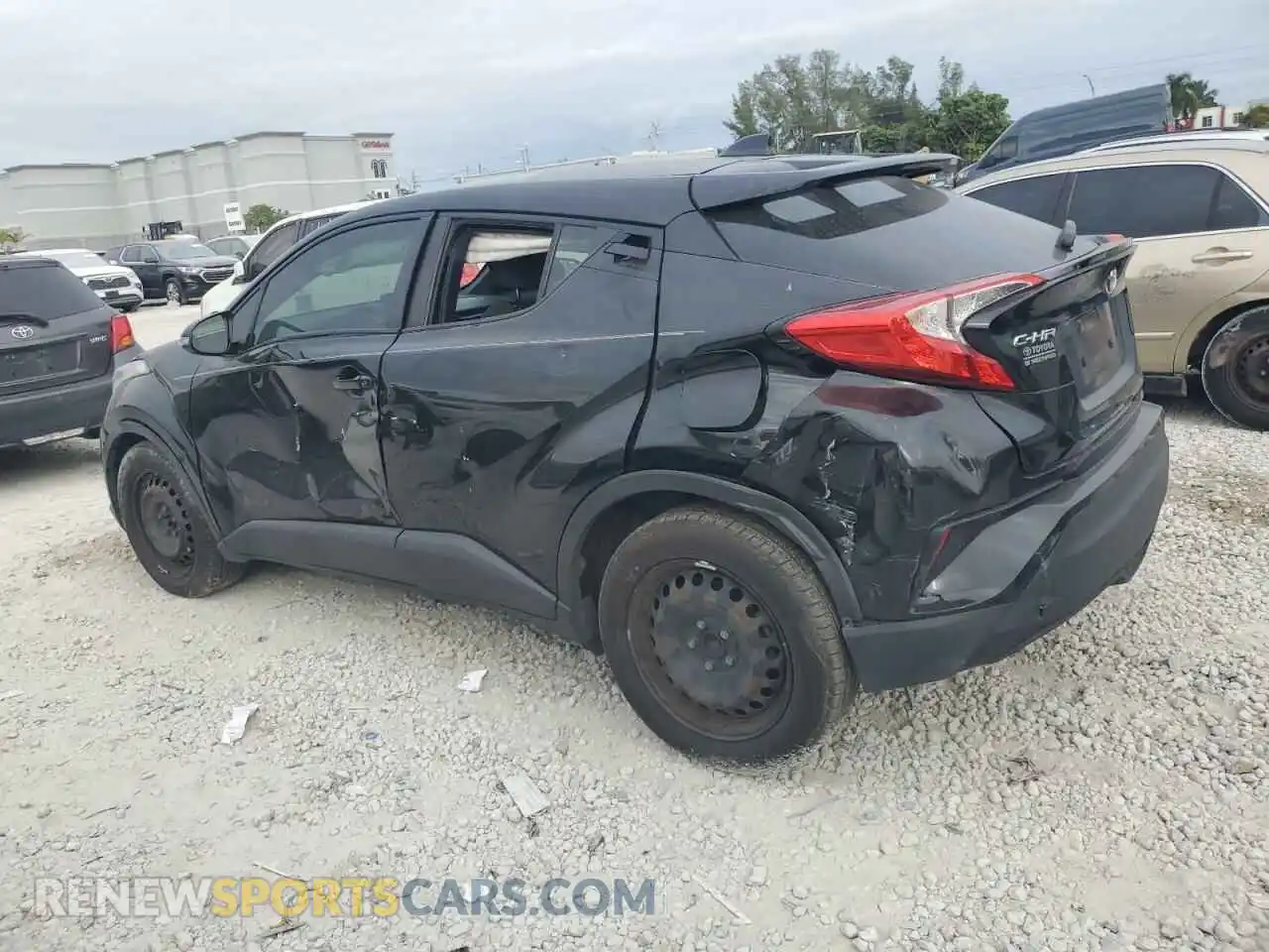 2 Photograph of a damaged car NMTKHMBX9KR094753 TOYOTA C-HR 2019
