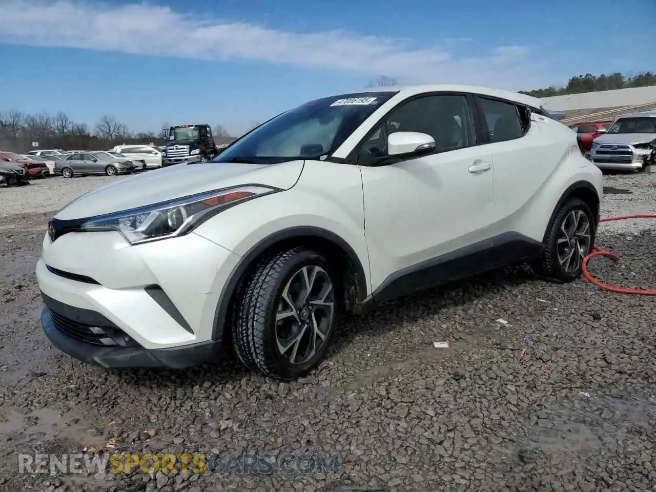 1 Photograph of a damaged car NMTKHMBX9KR095787 TOYOTA C-HR 2019