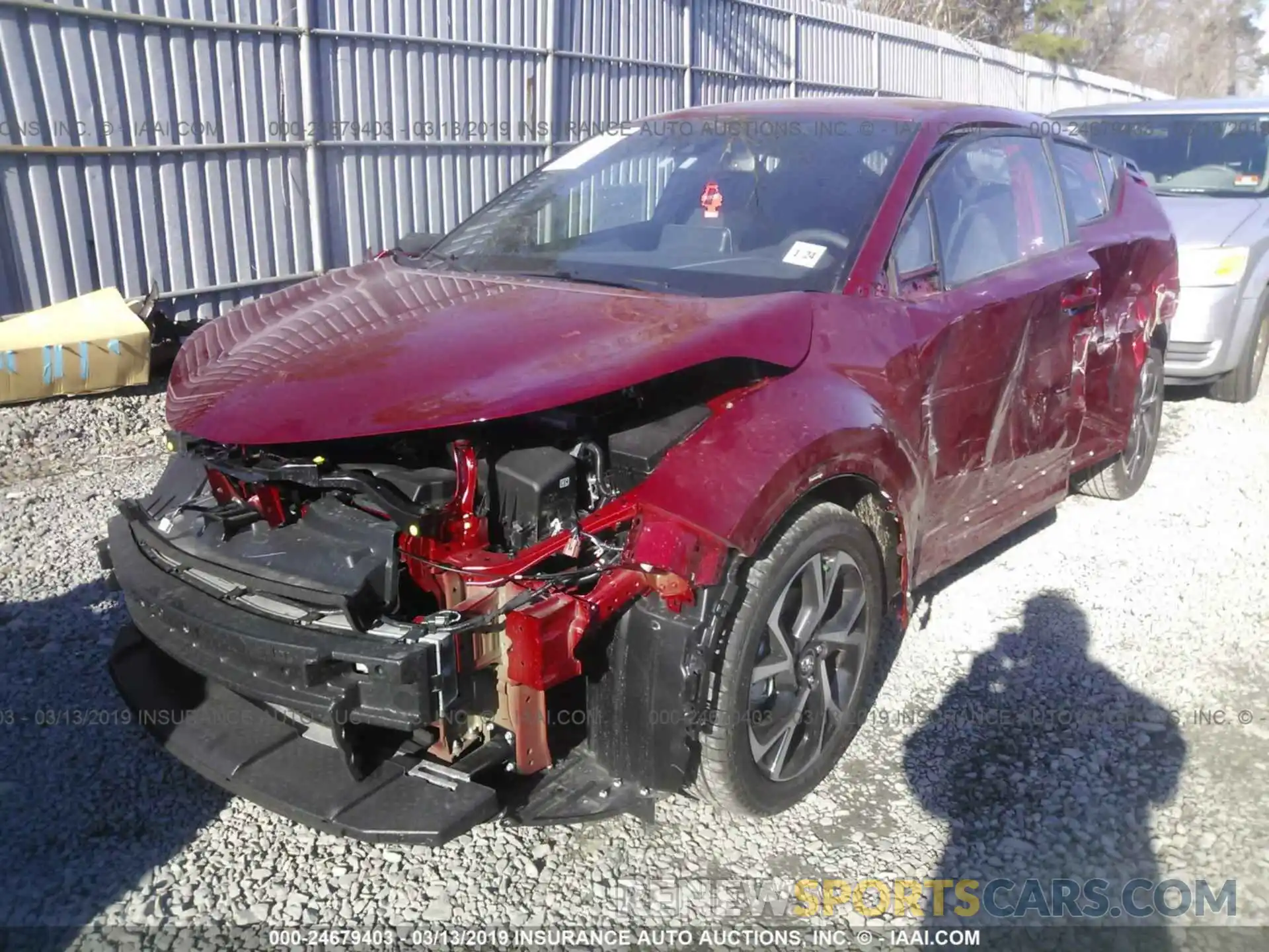 2 Photograph of a damaged car NMTKHMBXXKR081980 TOYOTA C-HR 2019