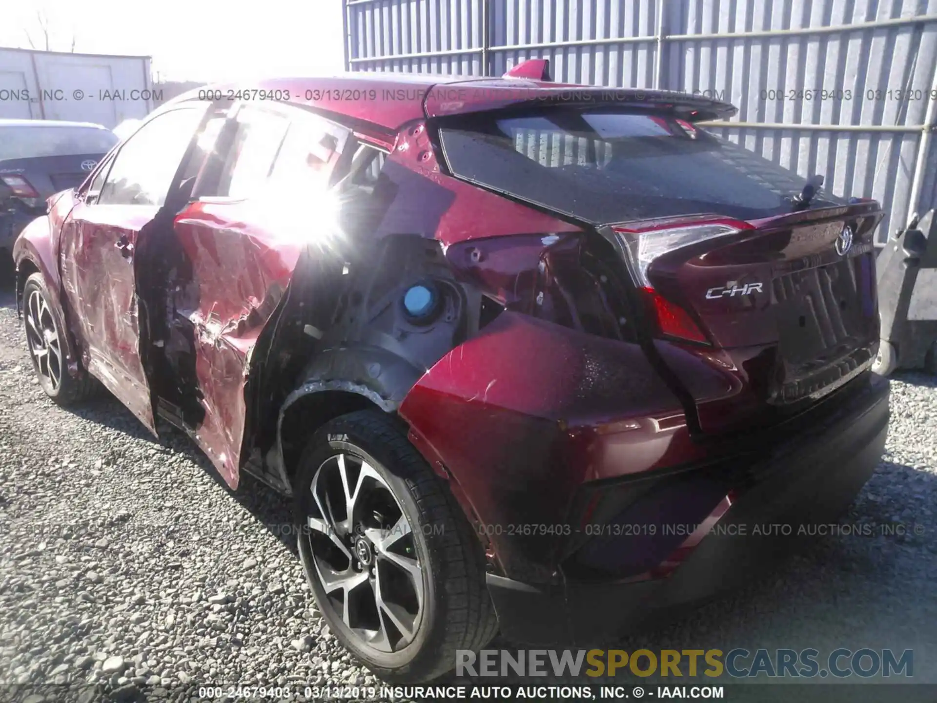 3 Photograph of a damaged car NMTKHMBXXKR081980 TOYOTA C-HR 2019