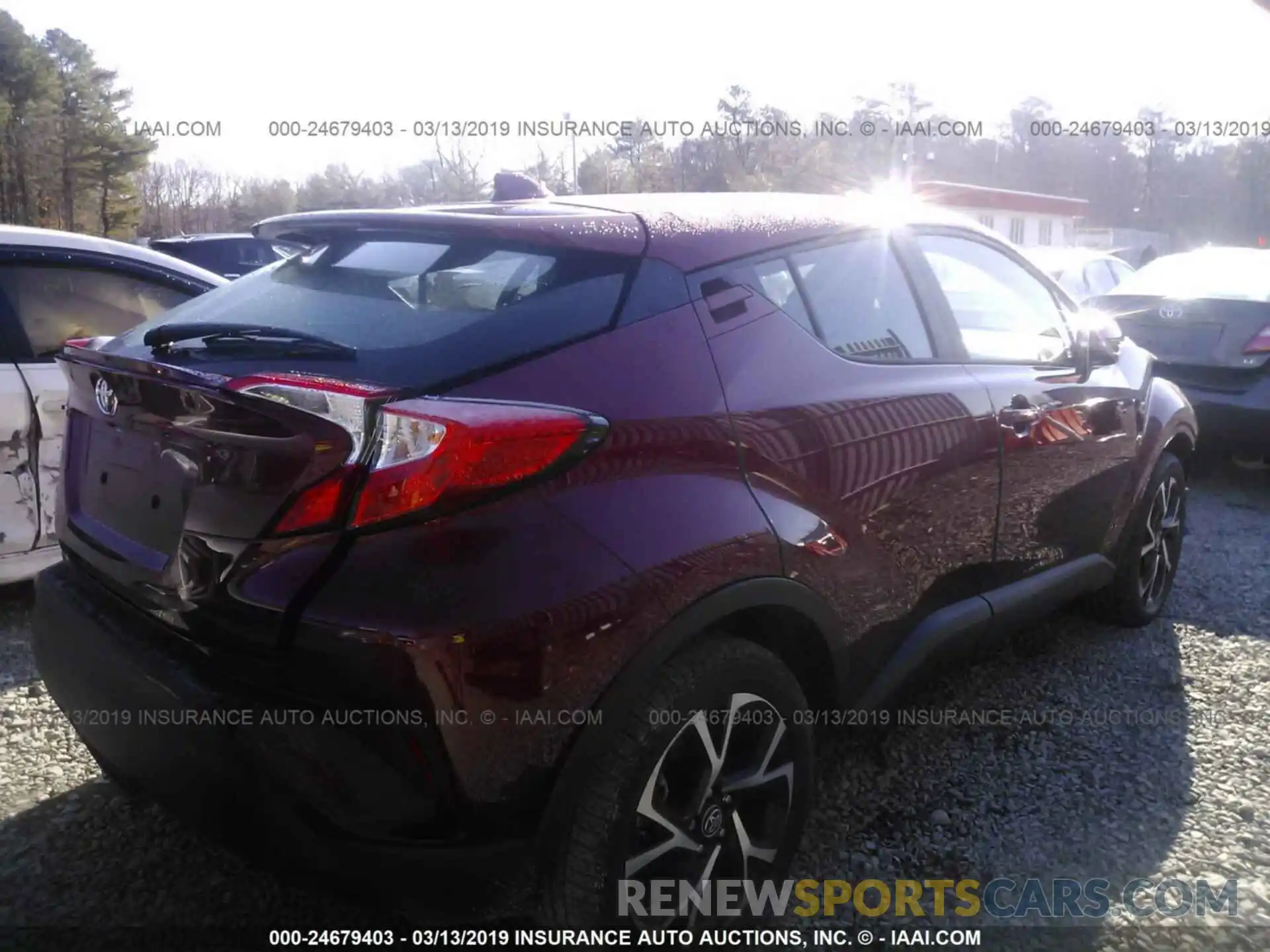 4 Photograph of a damaged car NMTKHMBXXKR081980 TOYOTA C-HR 2019