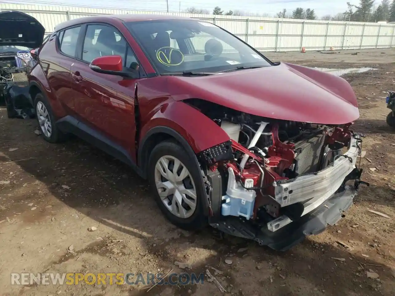 1 Photograph of a damaged car NMTKHMBXXKR092221 TOYOTA C-HR 2019