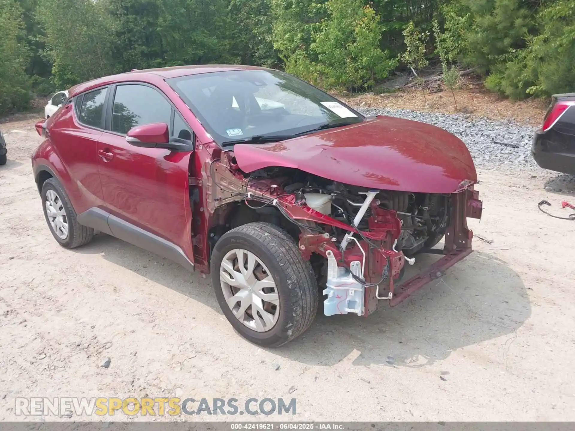 1 Photograph of a damaged car NMTKHMBXXKR093269 TOYOTA C-HR 2019
