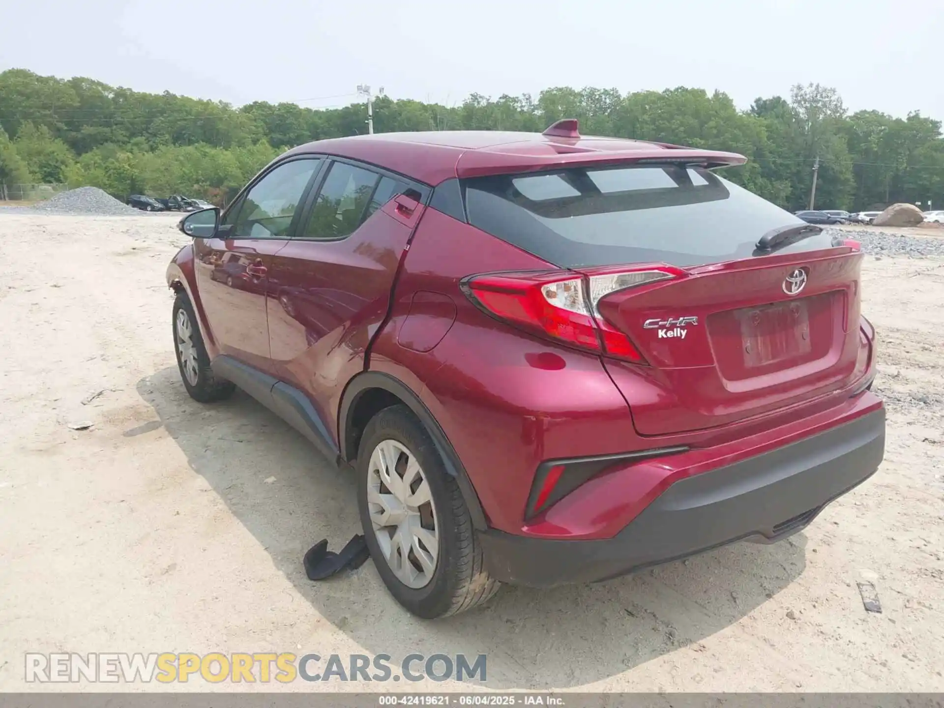 3 Photograph of a damaged car NMTKHMBXXKR093269 TOYOTA C-HR 2019
