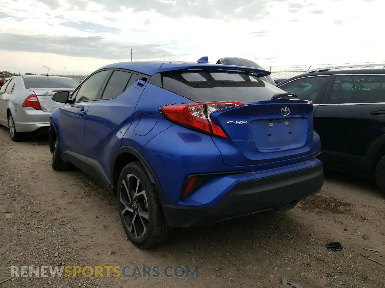 3 Photograph of a damaged car JTNKHMBX2L1069219 TOYOTA C-HR 2020