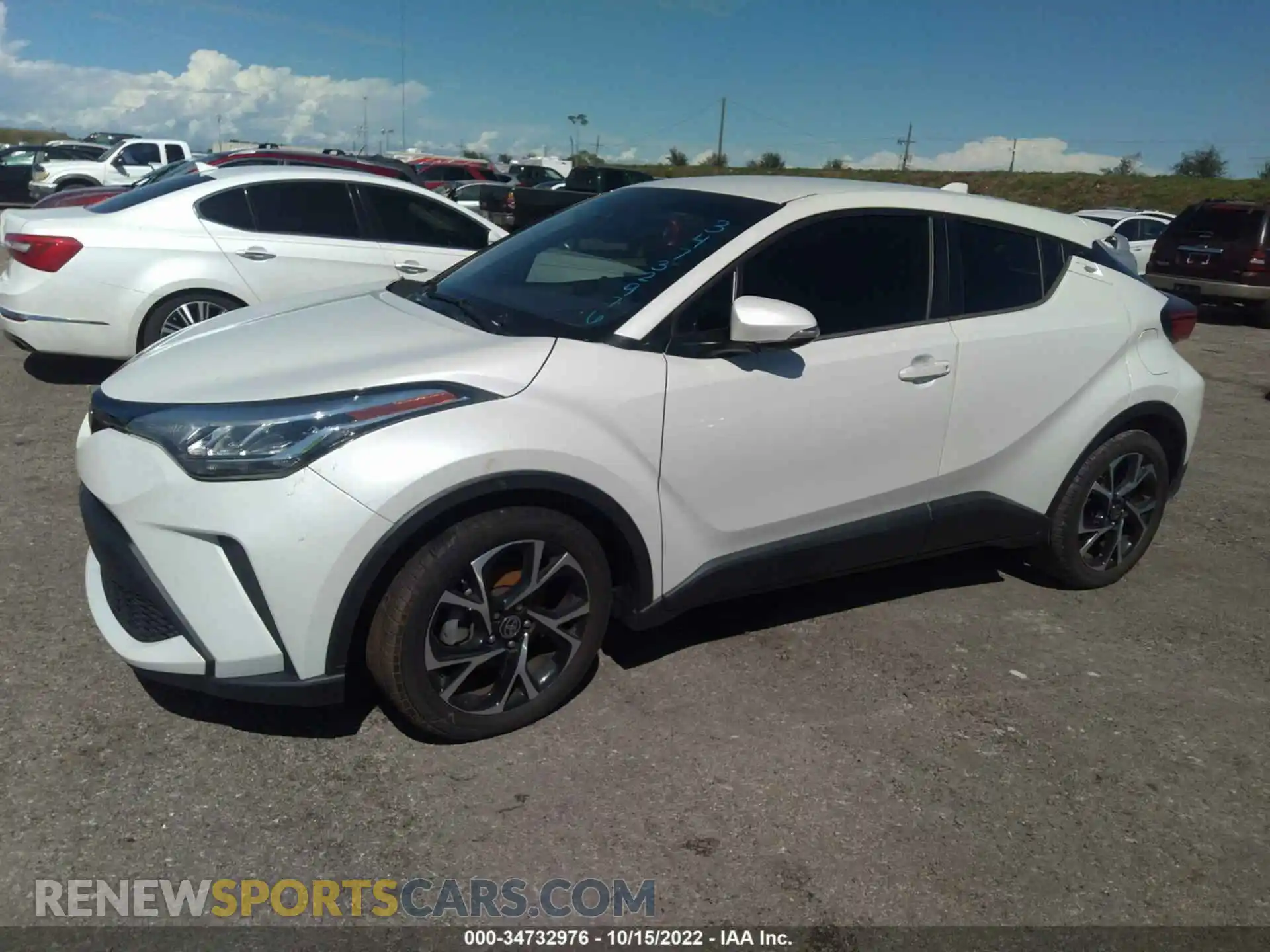 2 Фотография поврежденного автомобиля NMTKHMBX6LR110358 TOYOTA C-HR 2020