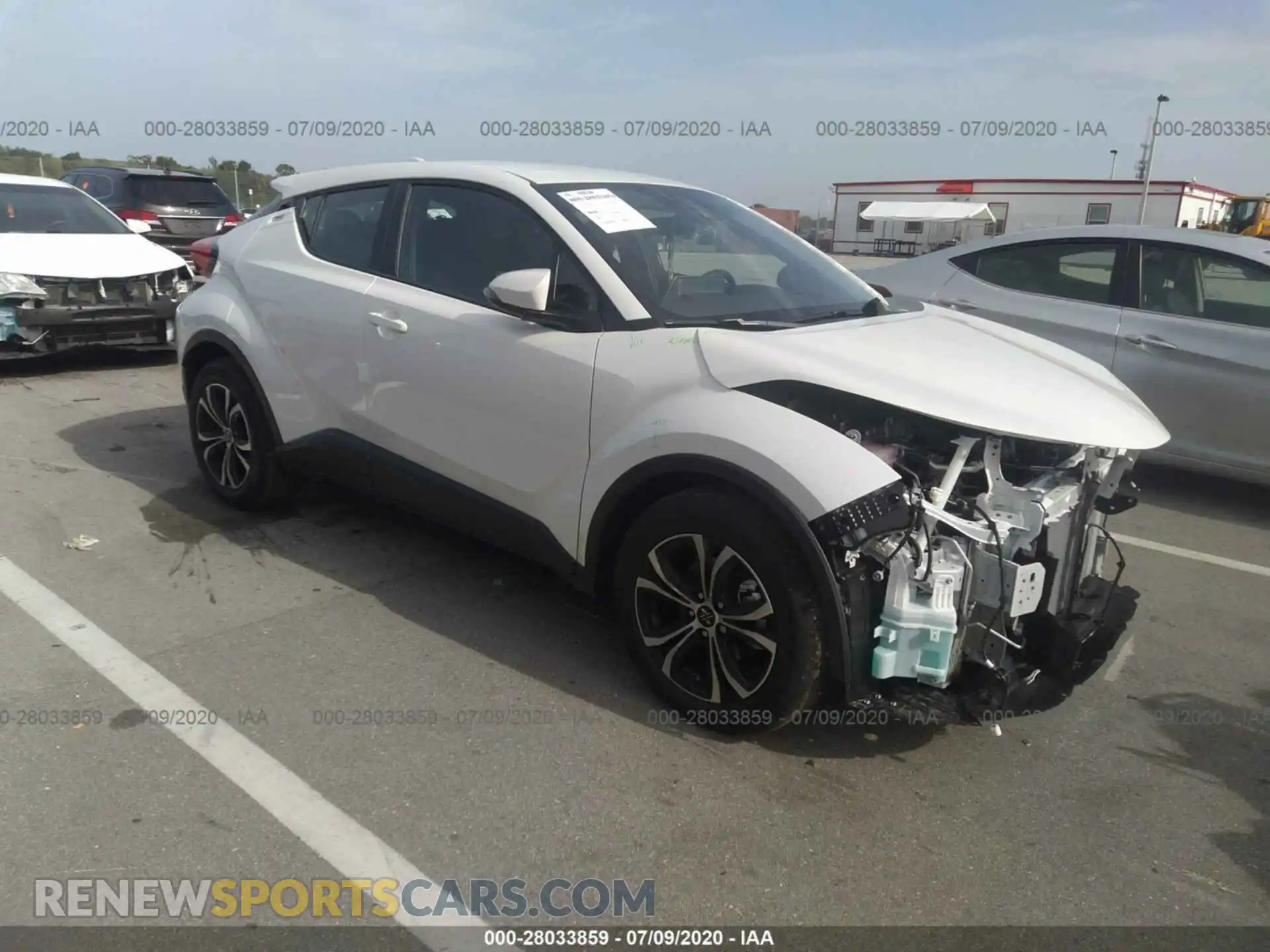 1 fotografías del automóvil dañado NMTKHMBX6LR111607 TOYOTA C-HR 2020