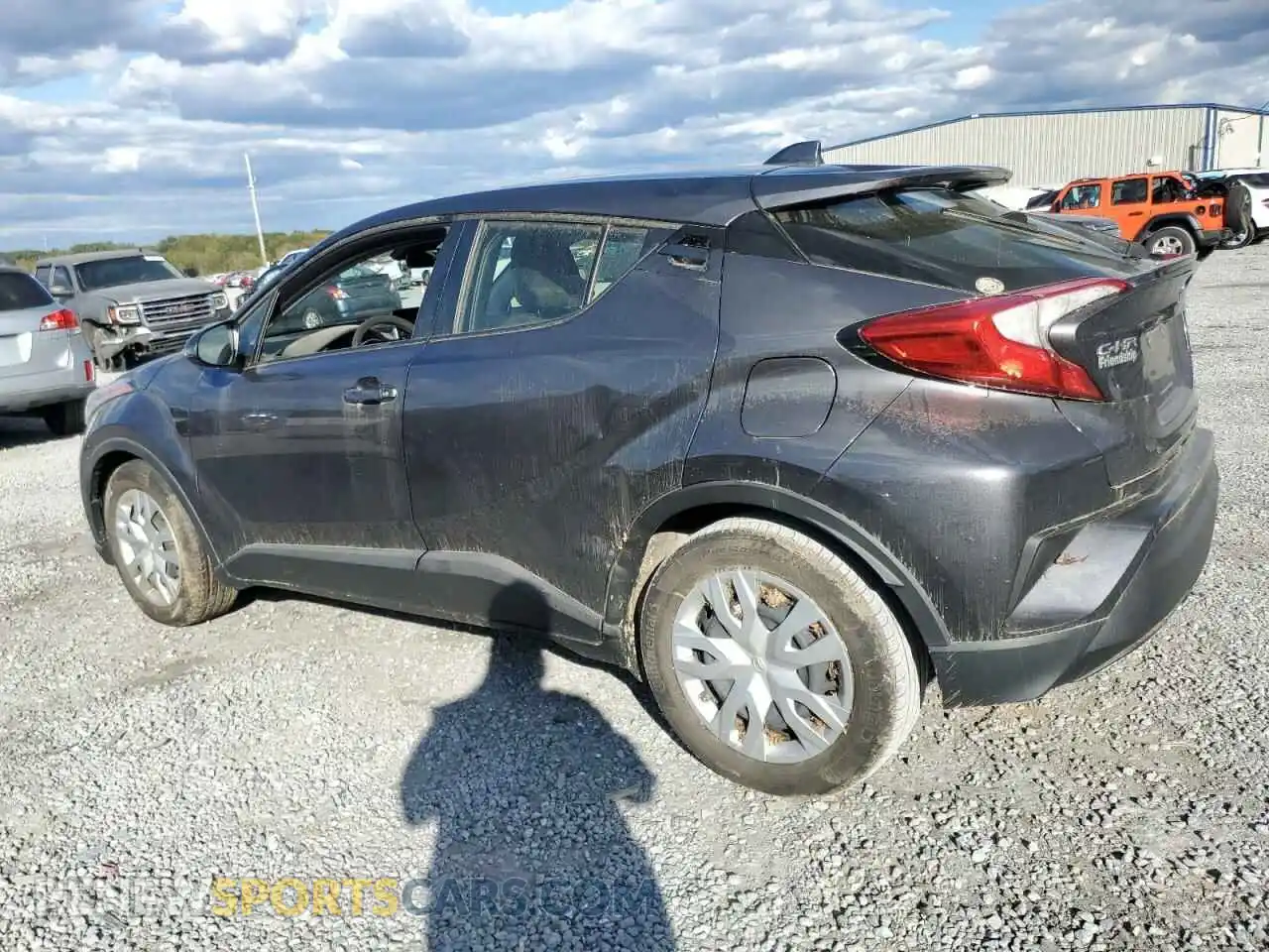 2 Photograph of a damaged car JTNKHMBX2M1106156 TOYOTA C-HR 2021