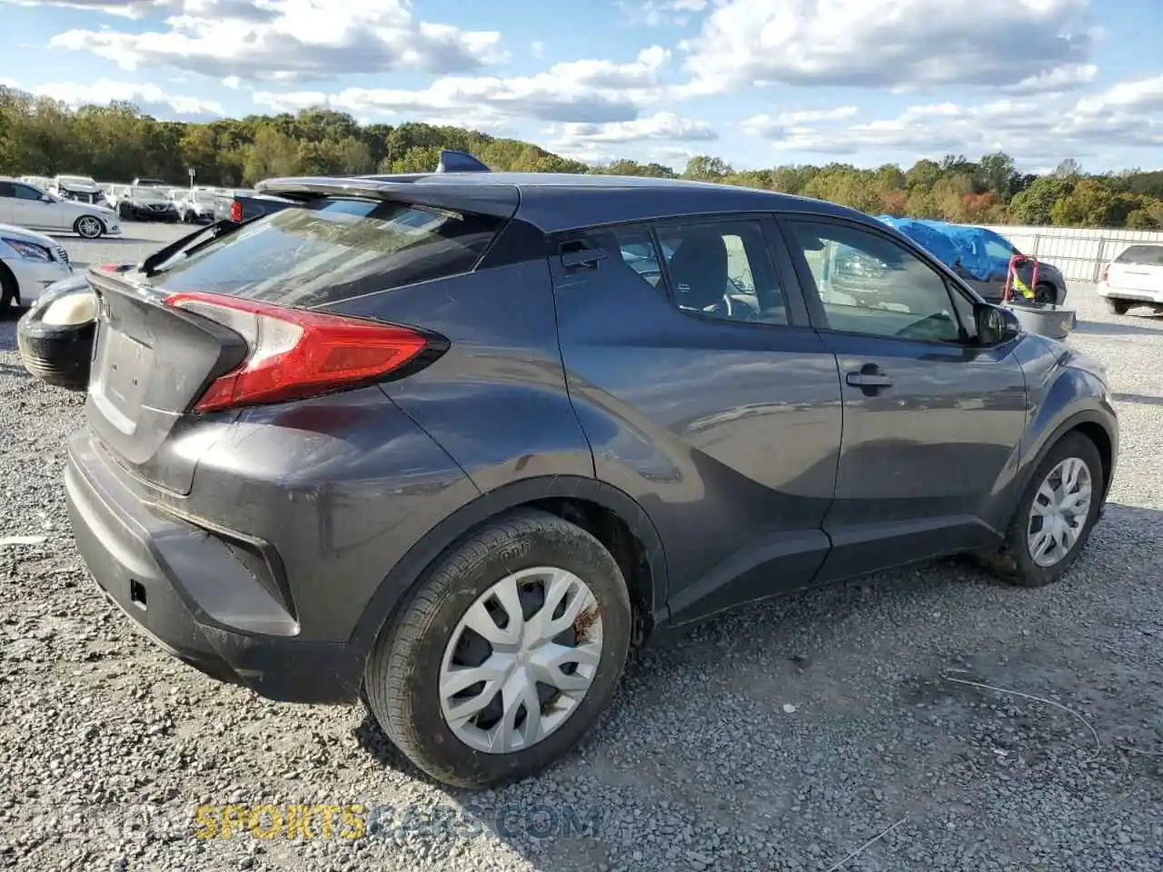 3 Photograph of a damaged car JTNKHMBX2M1106156 TOYOTA C-HR 2021