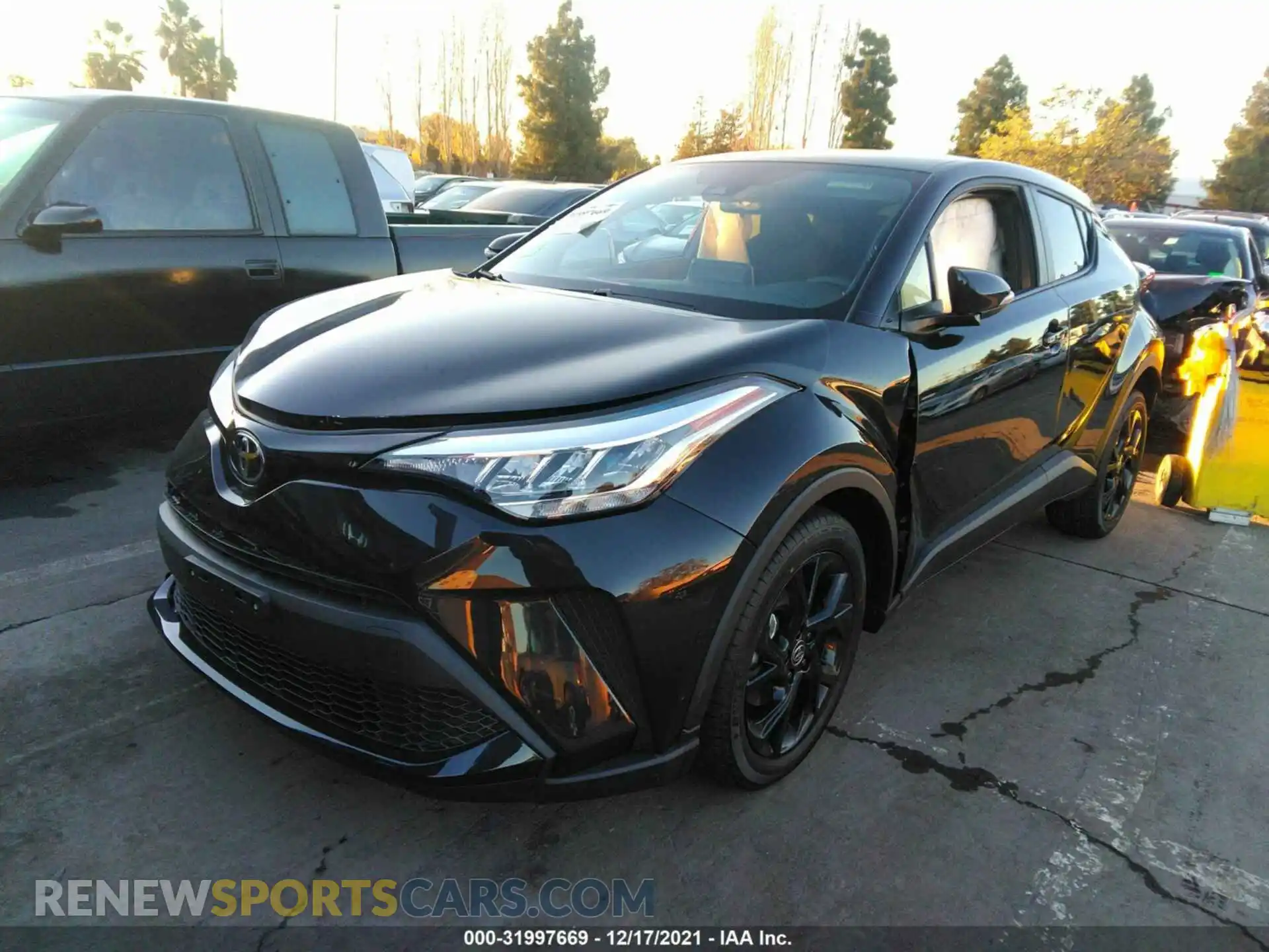 2 Photograph of a damaged car JTNKHMBX2M1129243 TOYOTA C-HR 2021