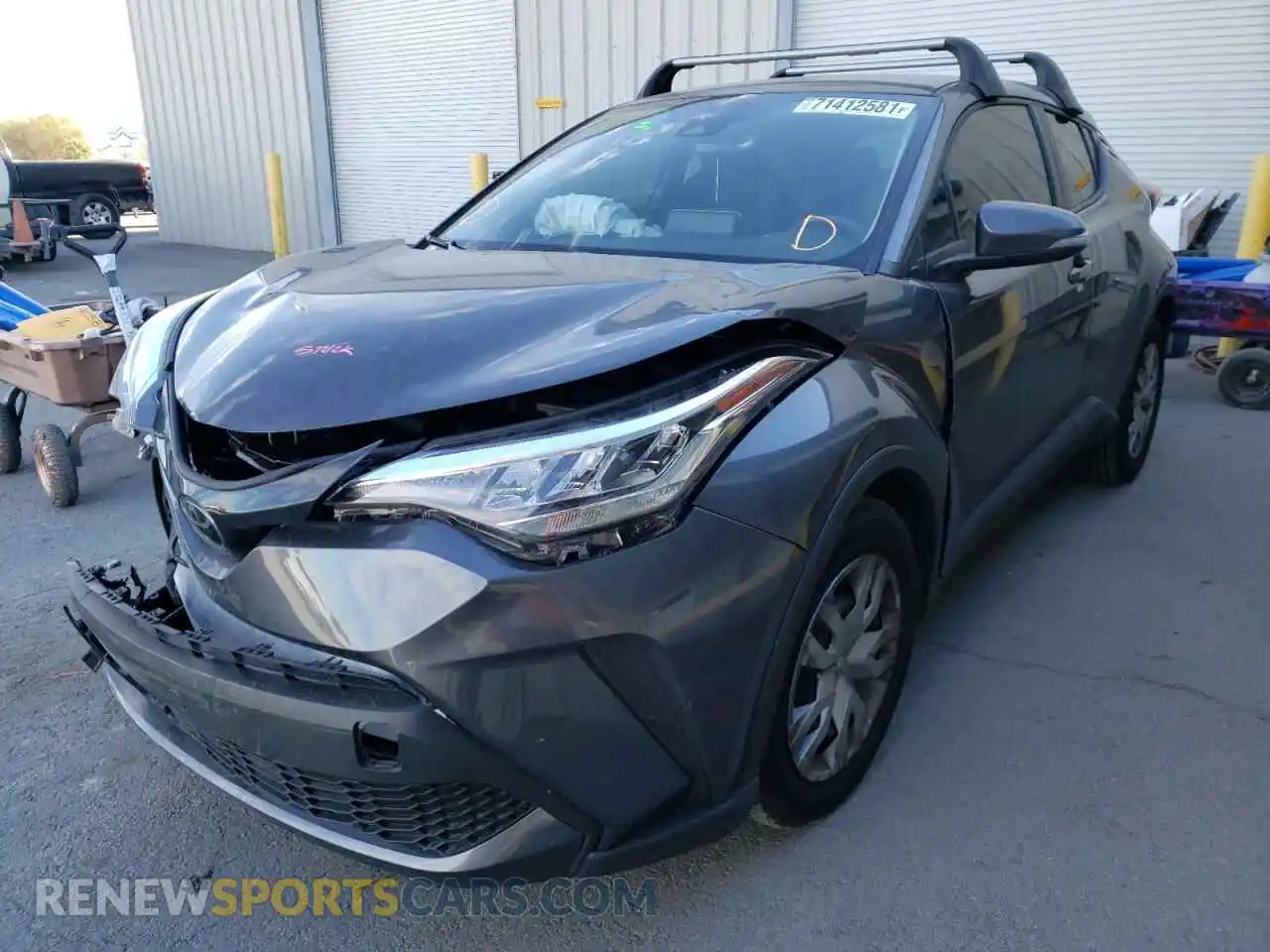 2 Photograph of a damaged car JTNKHMBX6M1125437 TOYOTA C-HR 2021