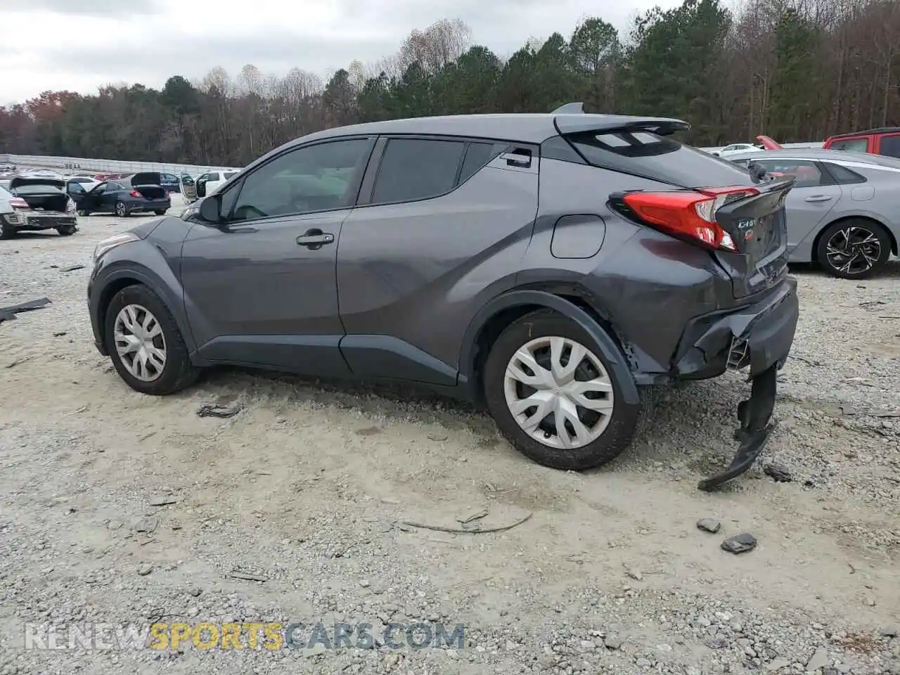 2 Photograph of a damaged car JTNKHMBX8M1107151 TOYOTA C-HR 2021