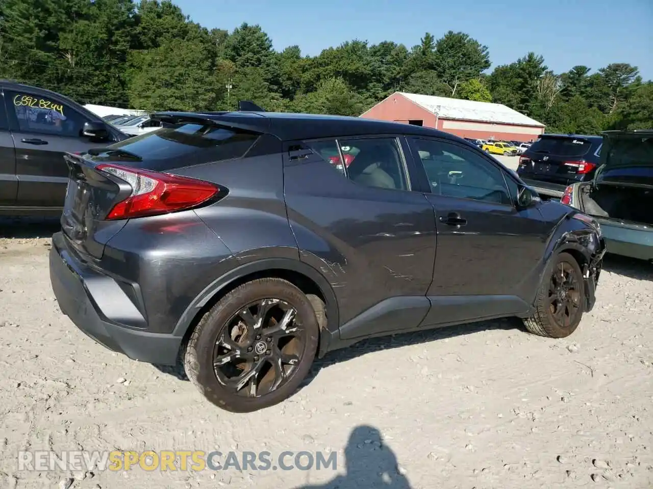 3 Photograph of a damaged car JTNKHMBX9M1114237 TOYOTA C-HR 2021