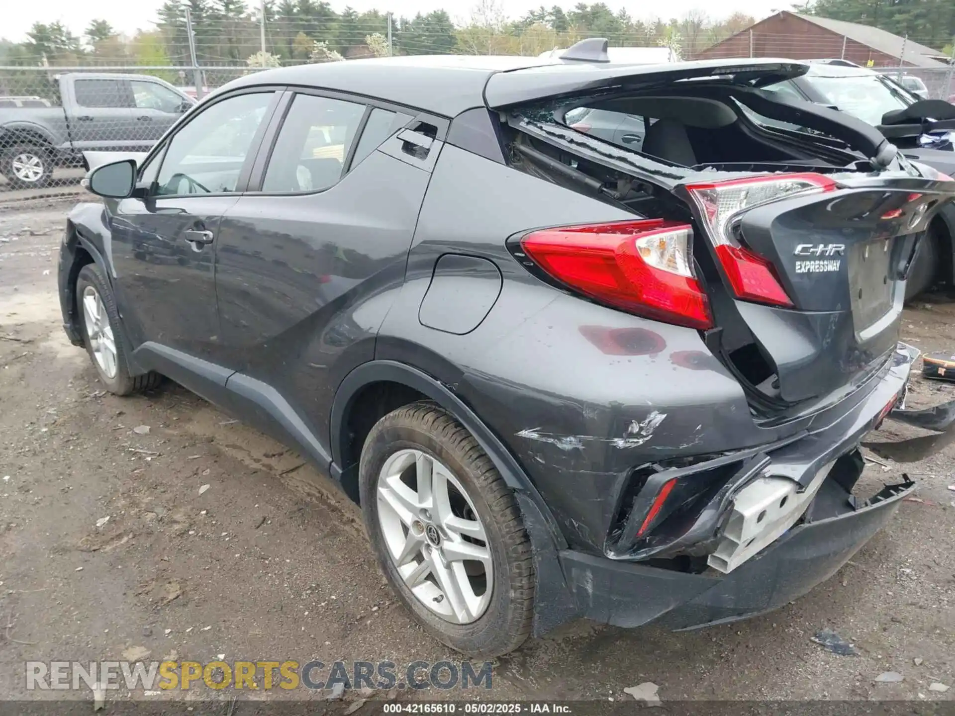3 Фотография поврежденного автомобиля NMTKHMBX3MR125580 TOYOTA C-HR 2021