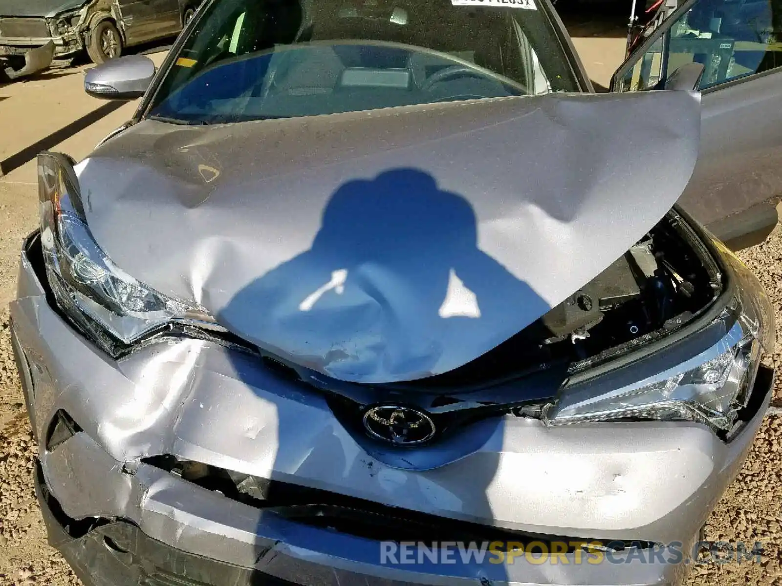 7 Photograph of a damaged car JTNKHMBX8K1039463 TOYOTA C-HR XLE 2019