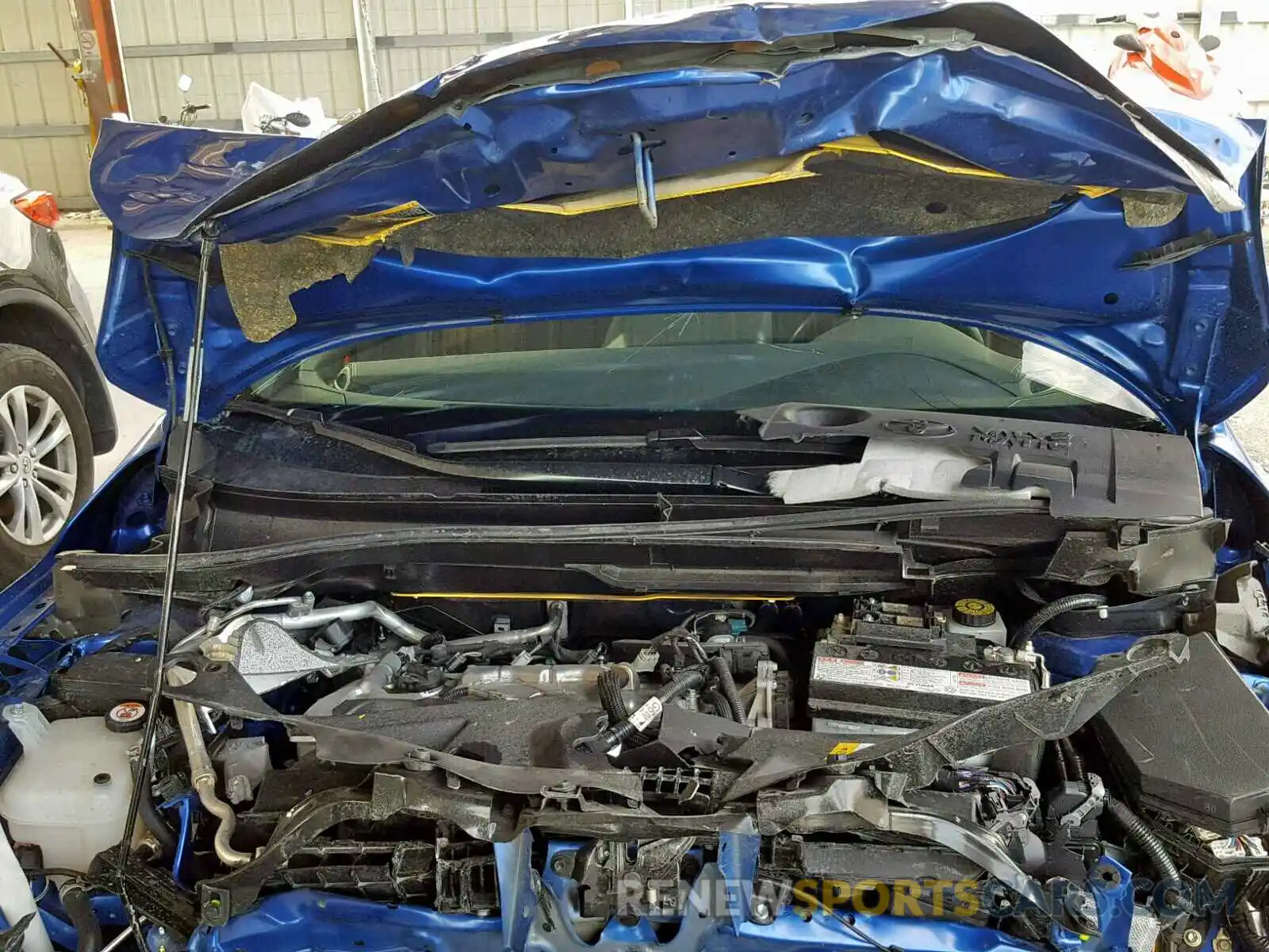 7 Photograph of a damaged car JTNKHMBXXK1019070 TOYOTA C-HR XLE 2019