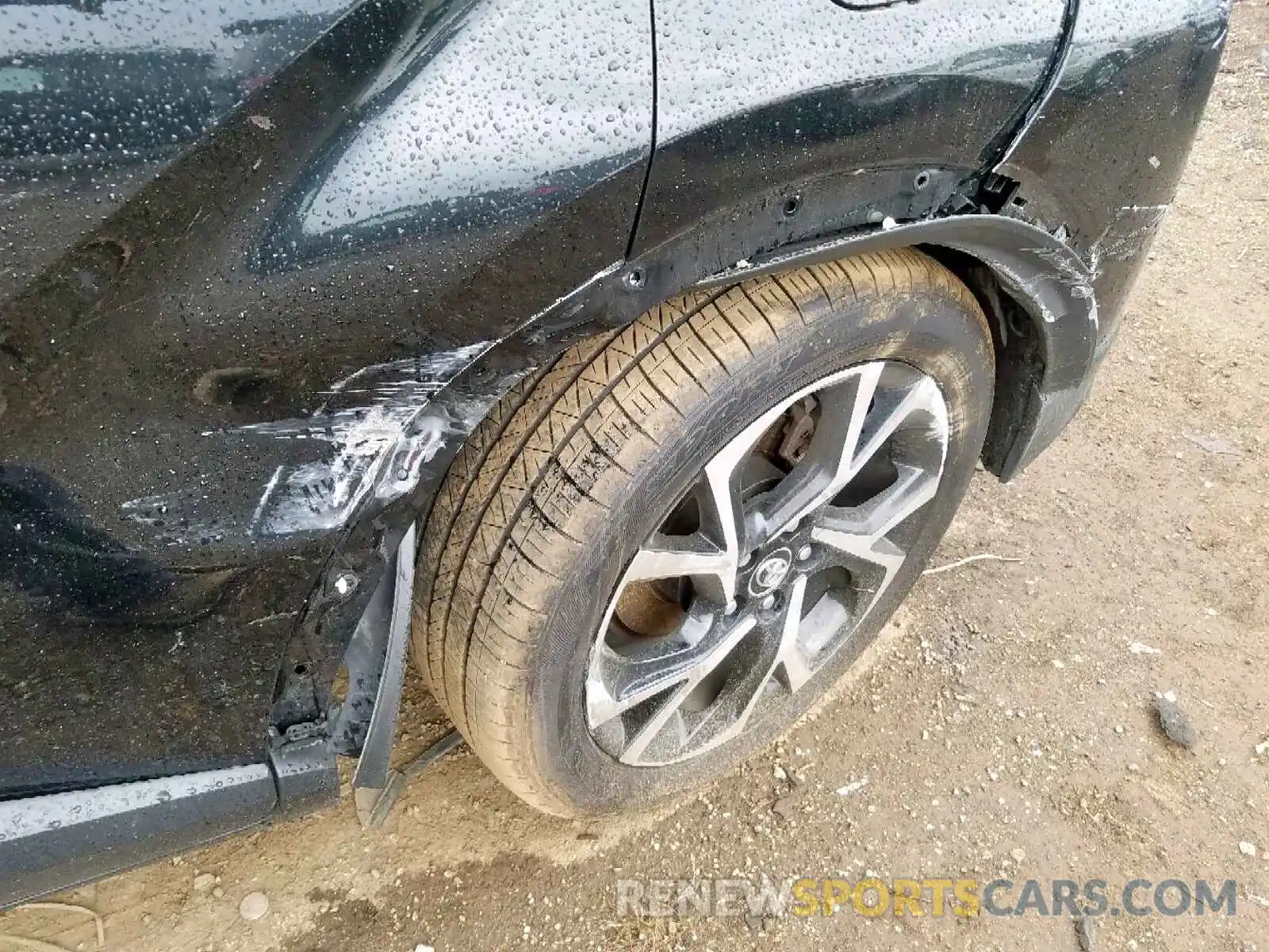 9 Photograph of a damaged car JTNKHMBXXK1027315 TOYOTA C-HR XLE 2019
