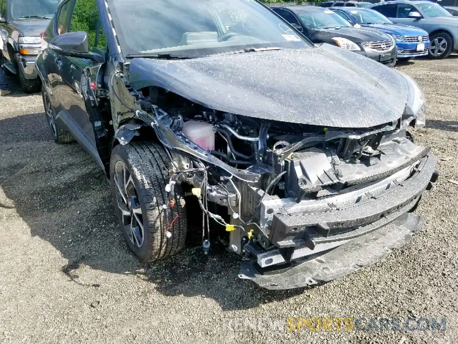 9 Photograph of a damaged car NMTKHMBX7KR073626 TOYOTA C-HR XLE 2019