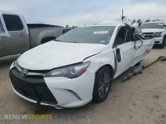 2 Photograph of a damaged car 4T1BF1FK5HU388879 TOYOTA CAMRY 2017