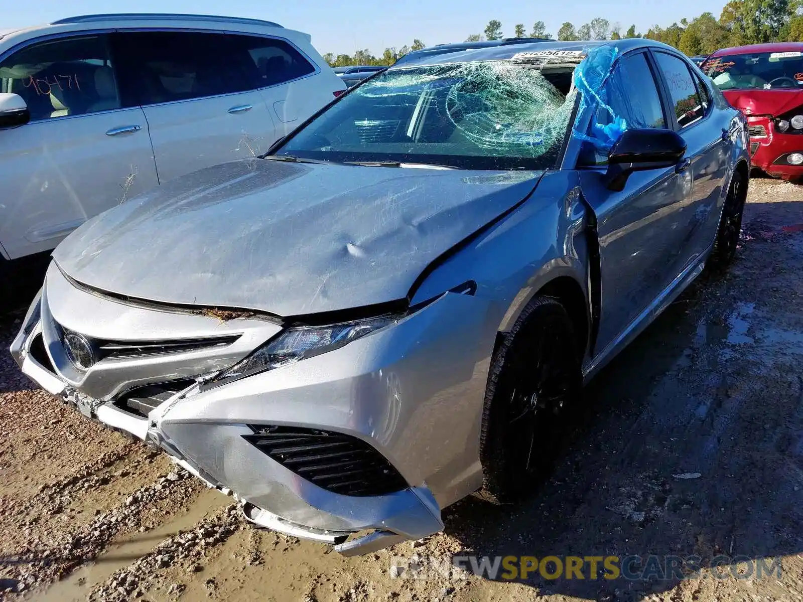 2 Photograph of a damaged car 4T1B11HK0KU232798 TOYOTA CAMRY 2019