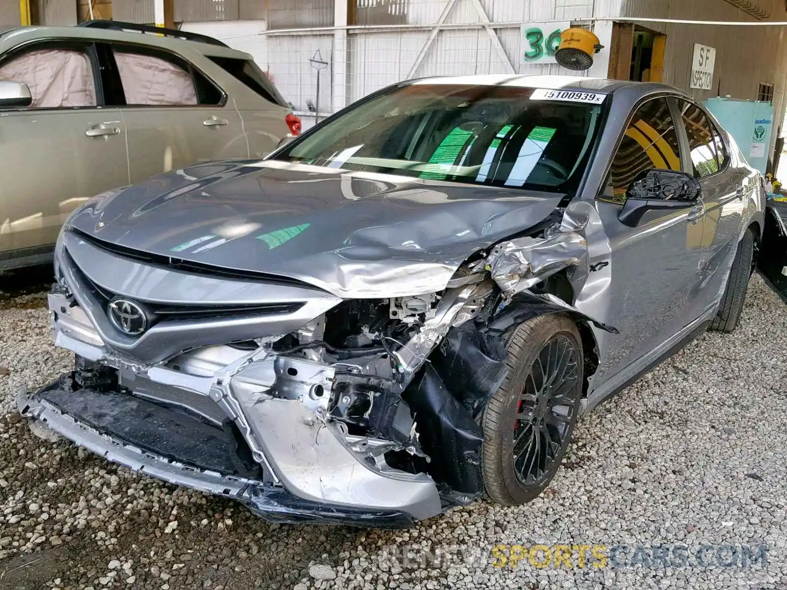 2 Photograph of a damaged car 4T1B11HK1KU214052 TOYOTA CAMRY 2019