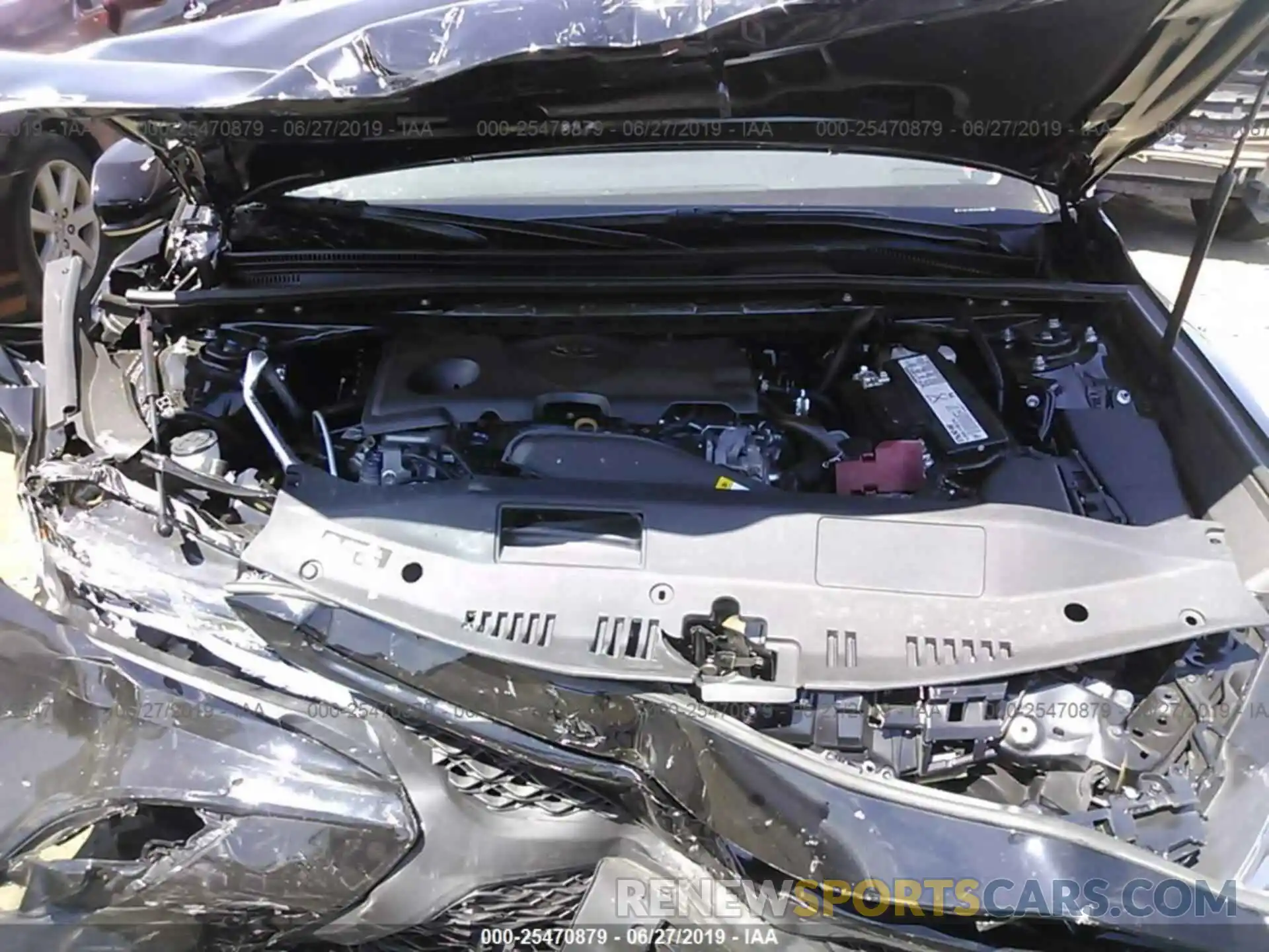 10 Photograph of a damaged car 4T1B11HK2KU206493 TOYOTA CAMRY 2019