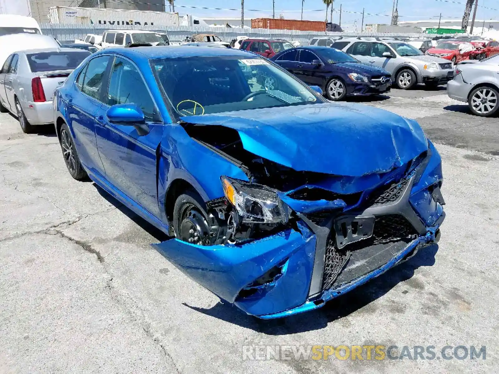 1 Photograph of a damaged car 4T1B11HK2KU239963 TOYOTA CAMRY 2019