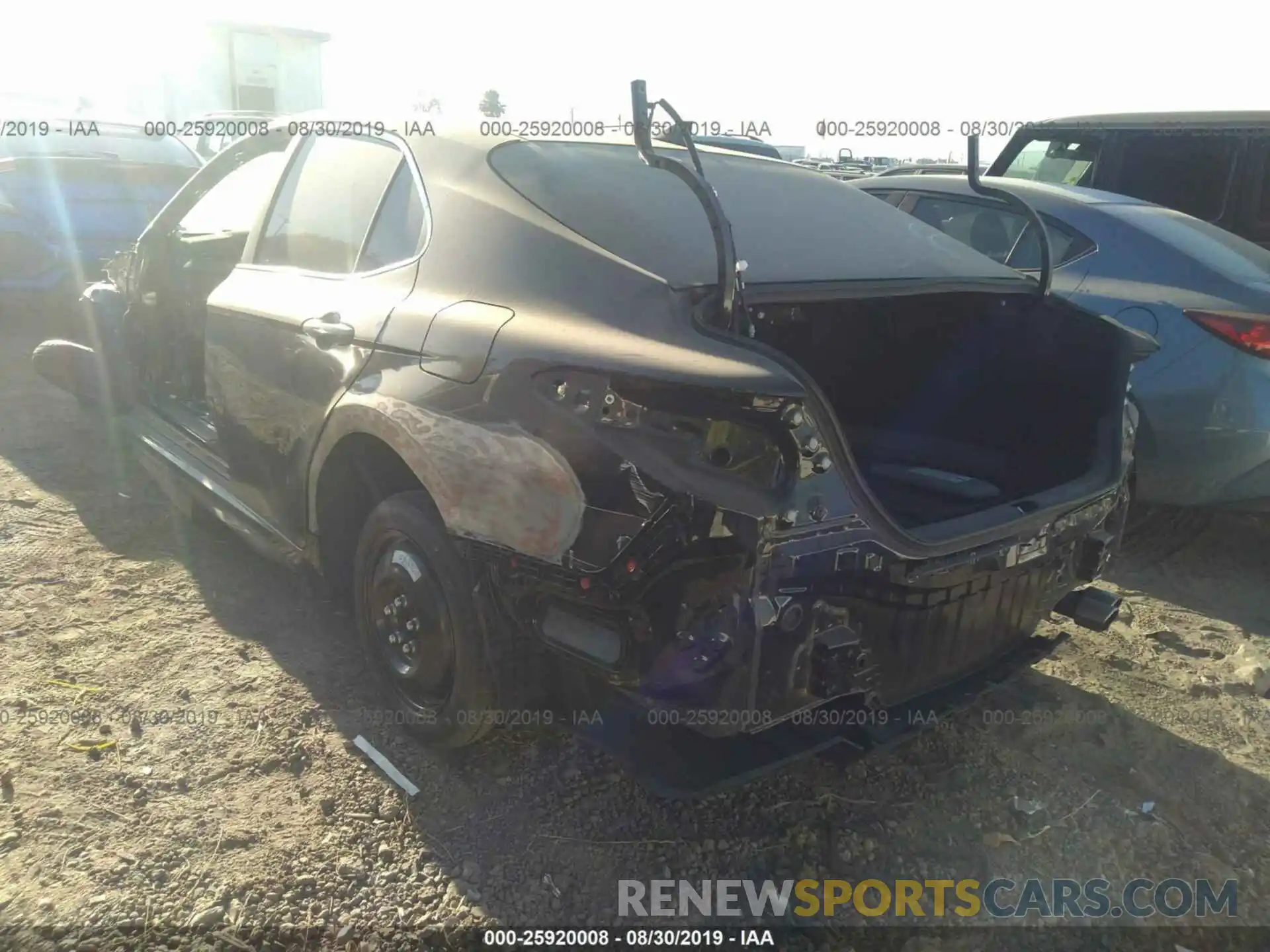 3 Photograph of a damaged car 4T1B11HK3KU163105 TOYOTA CAMRY 2019