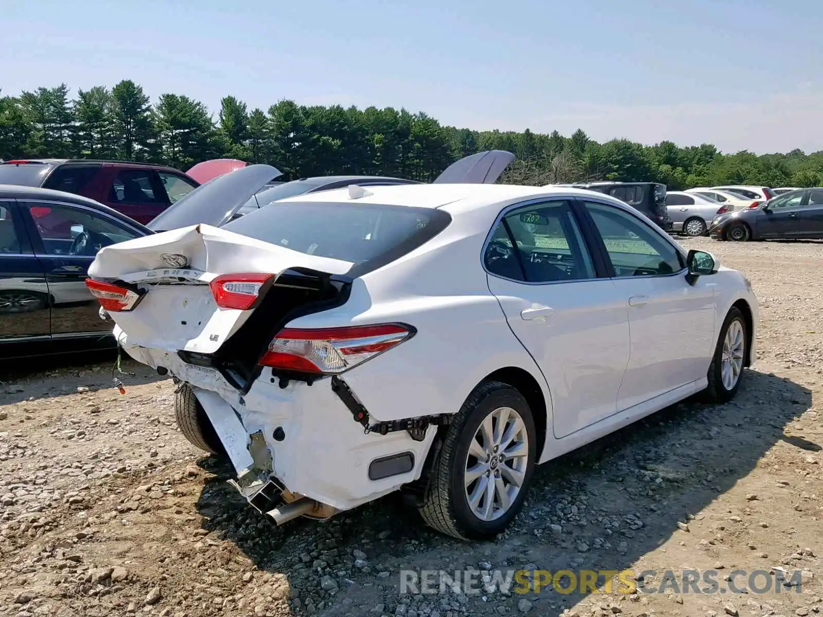 4 Photograph of a damaged car 4T1B11HK3KU258828 TOYOTA CAMRY 2019
