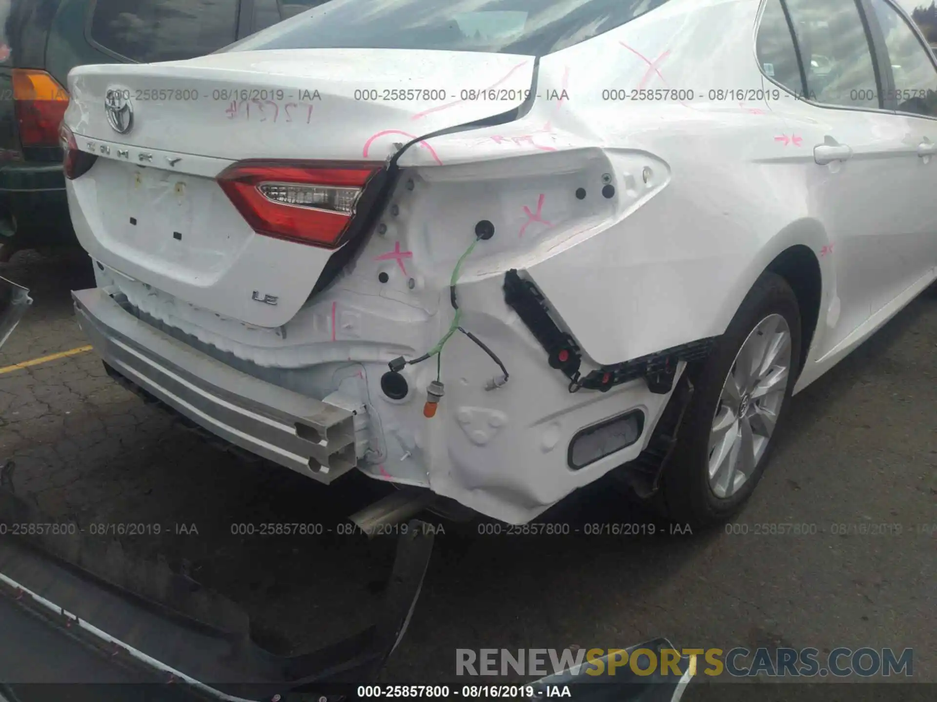 6 Photograph of a damaged car 4T1B11HK3KU261275 TOYOTA CAMRY 2019