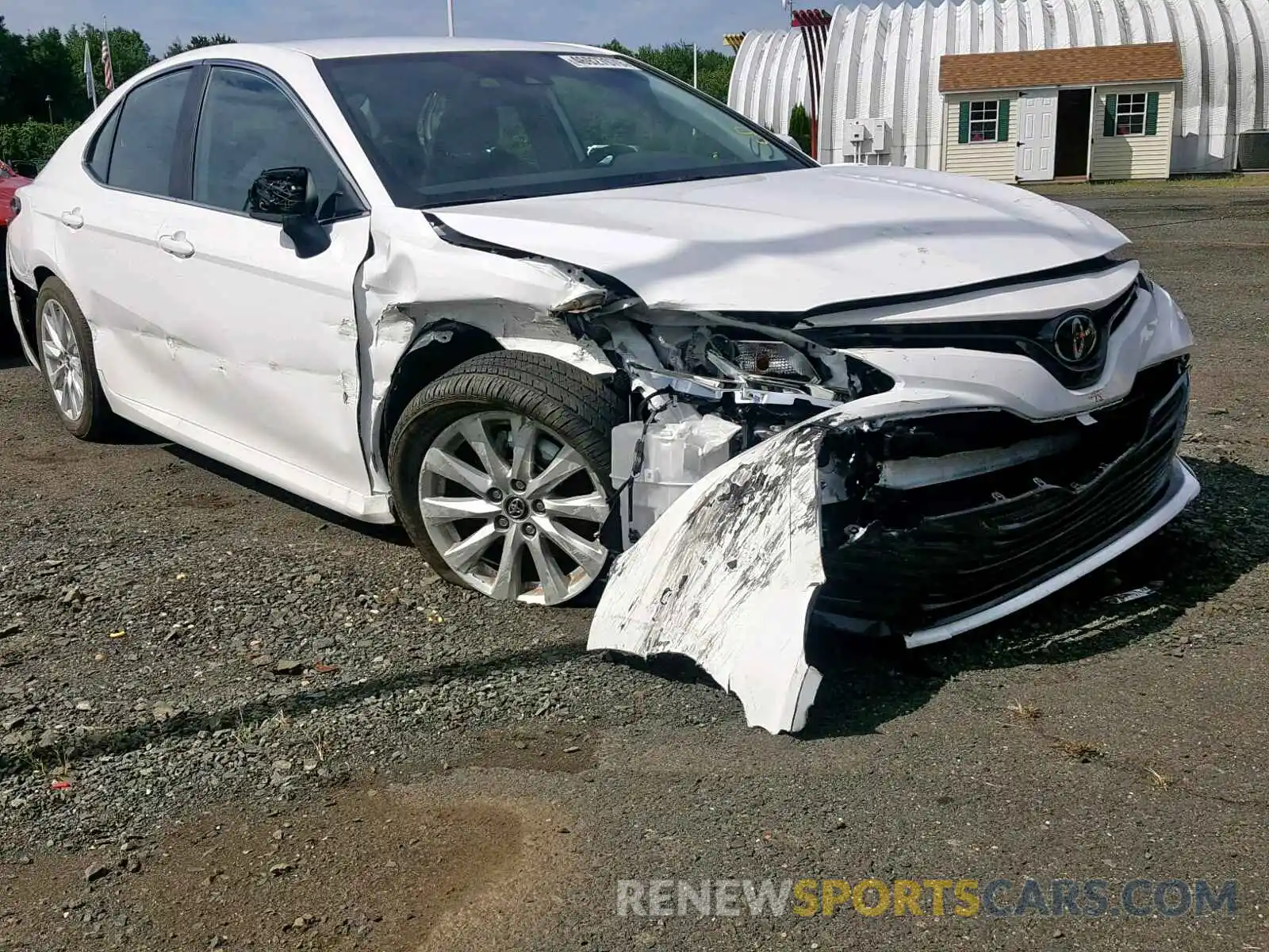 1 Photograph of a damaged car 4T1B11HK4KU241830 TOYOTA CAMRY 2019