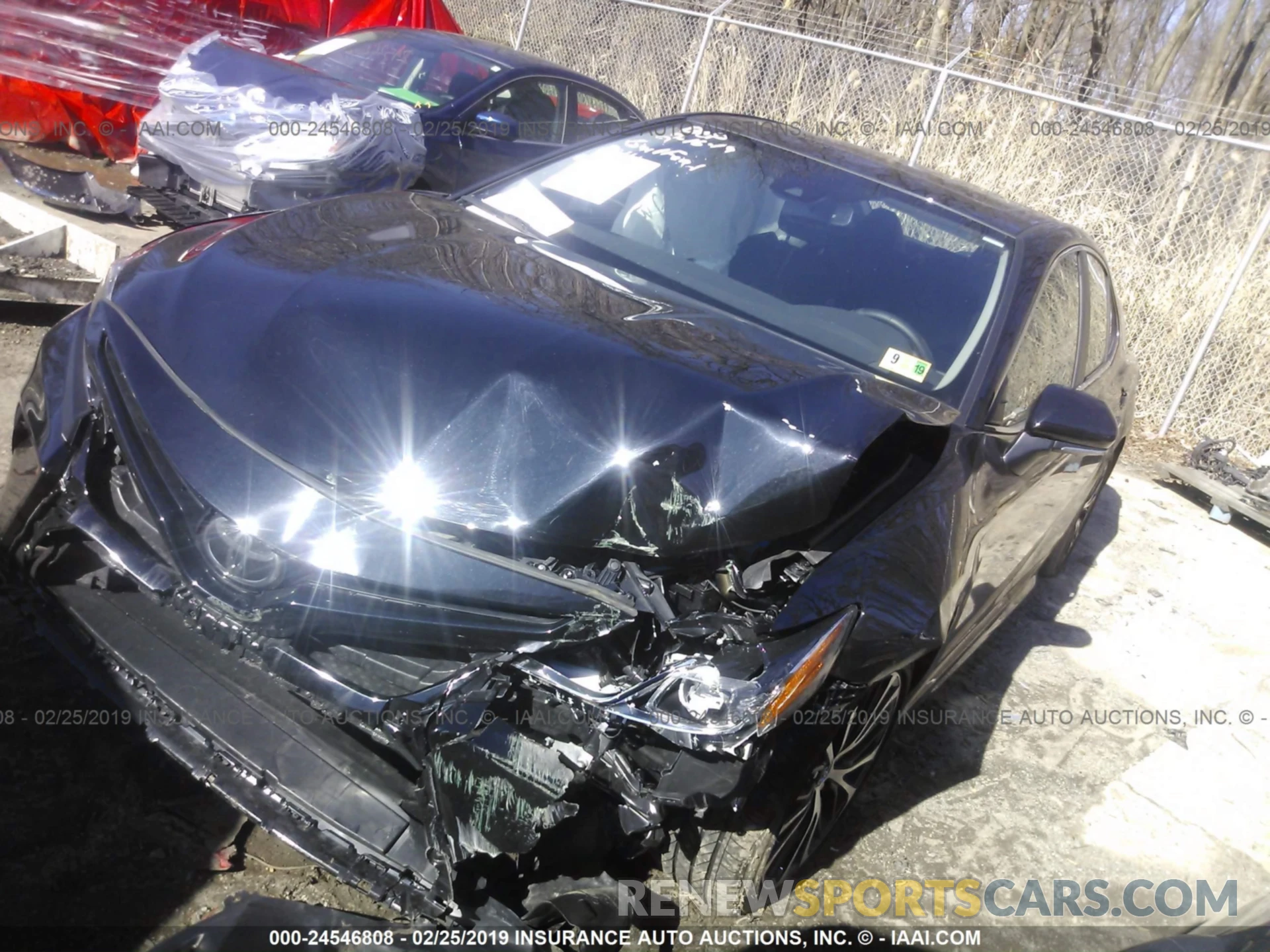 2 Photograph of a damaged car 4T1B11HK5KU681930 TOYOTA CAMRY 2019