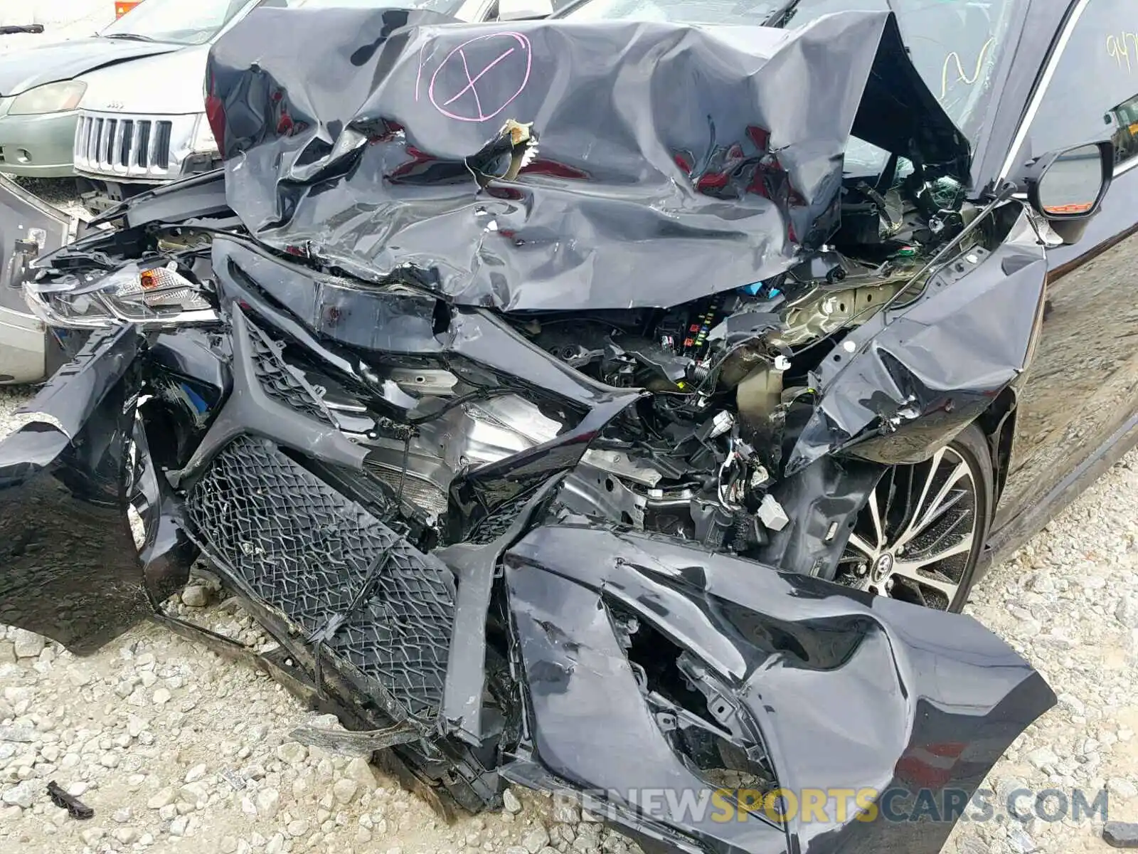 9 Photograph of a damaged car 4T1B11HK5KU706146 TOYOTA CAMRY 2019