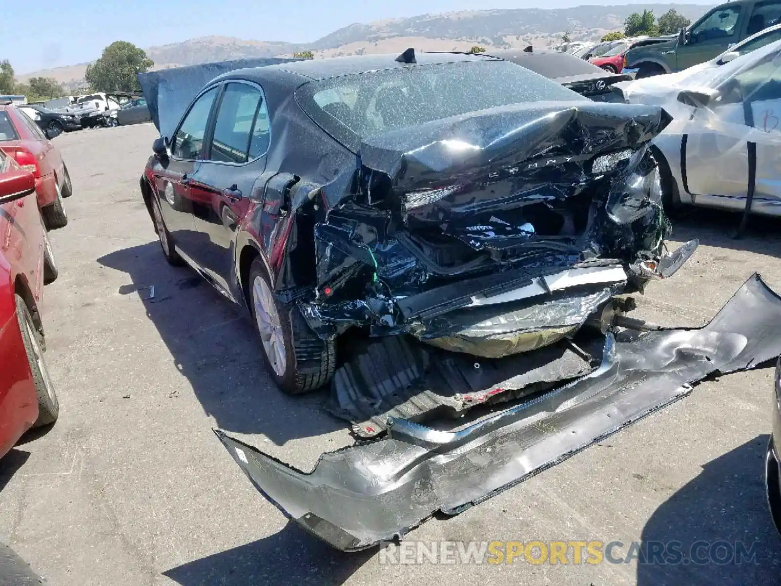 3 Photograph of a damaged car 4T1B11HK6KU234927 TOYOTA CAMRY 2019