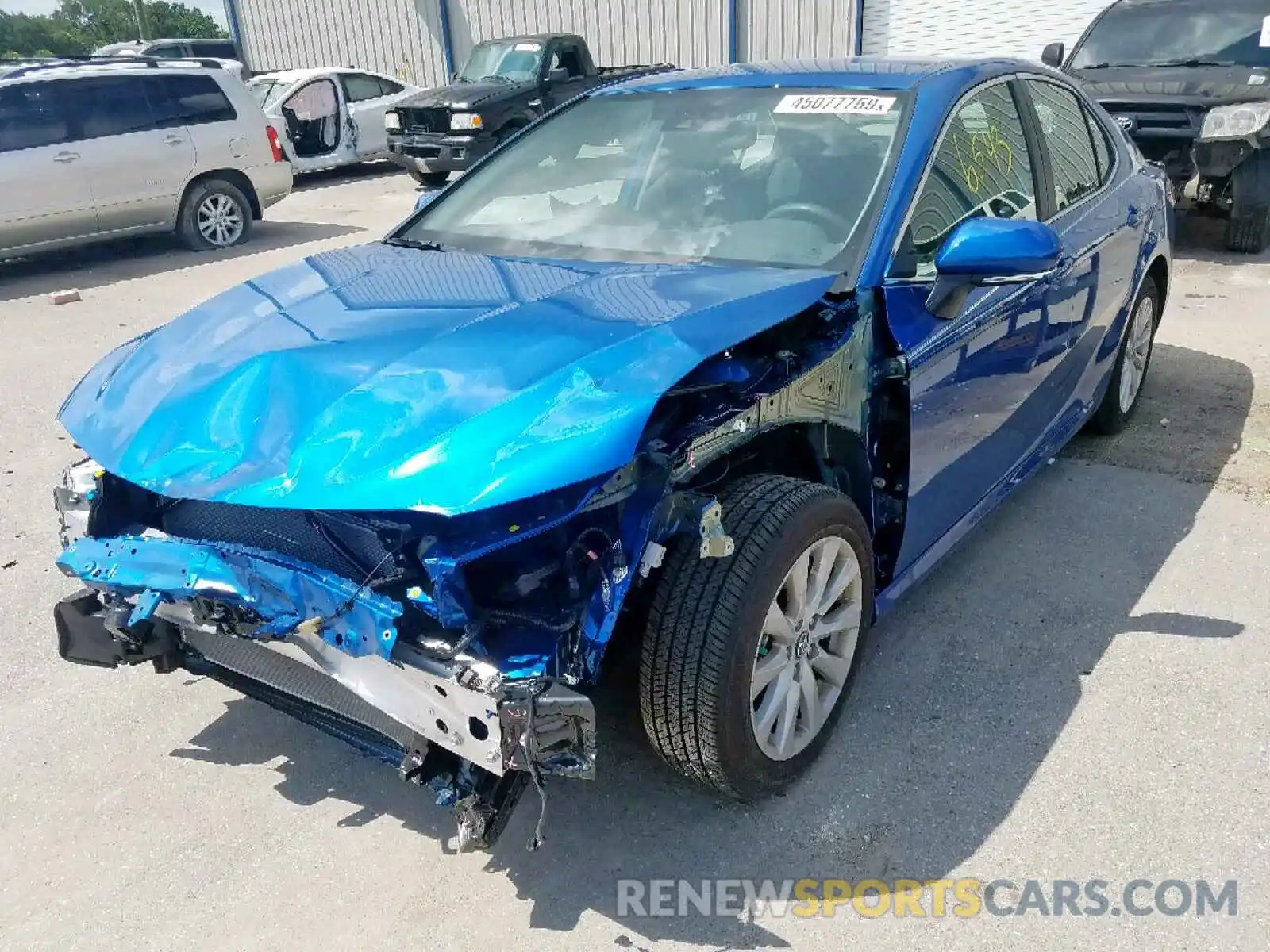2 Photograph of a damaged car 4T1B11HK6KU236063 TOYOTA CAMRY 2019