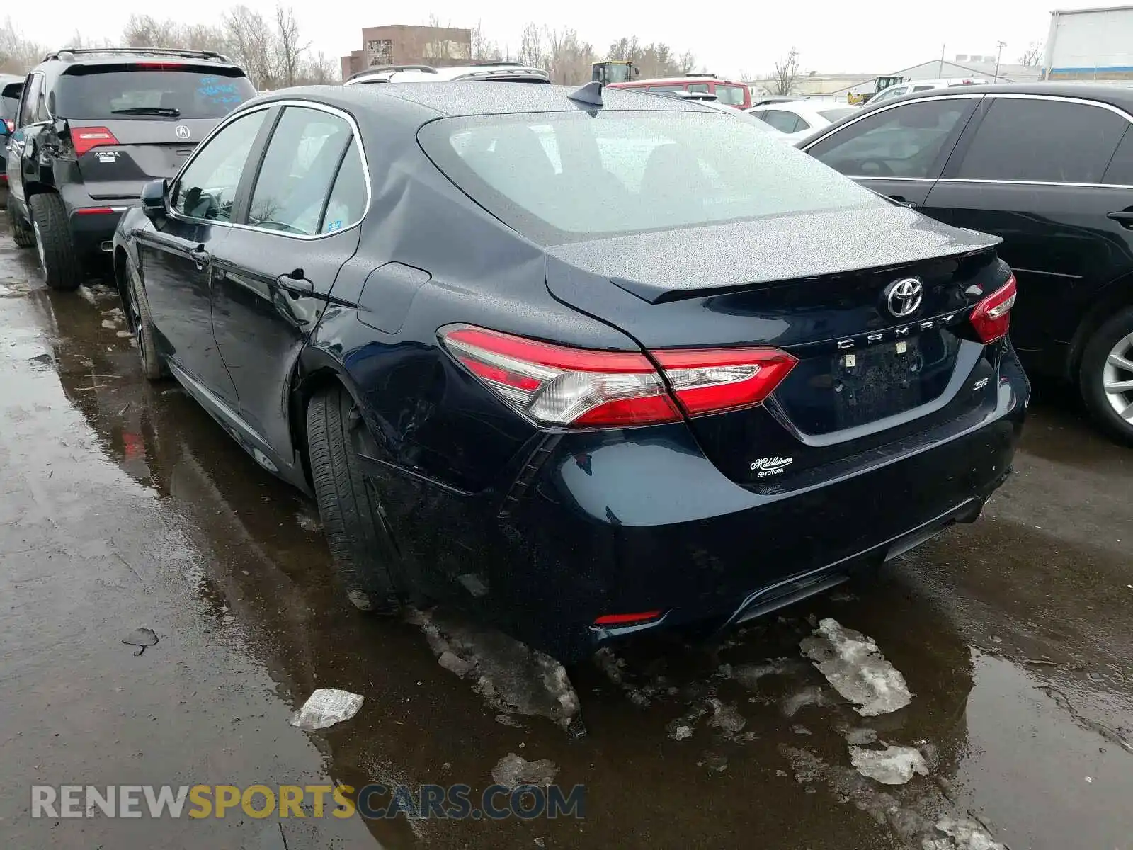 3 Photograph of a damaged car 4T1B11HK6KU277373 TOYOTA CAMRY 2019