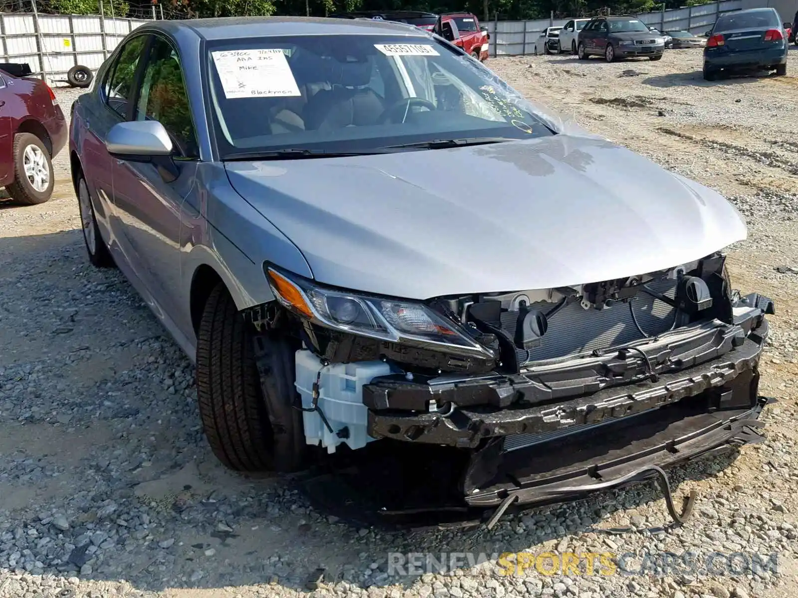 1 Photograph of a damaged car 4T1B11HK6KU723523 TOYOTA CAMRY 2019