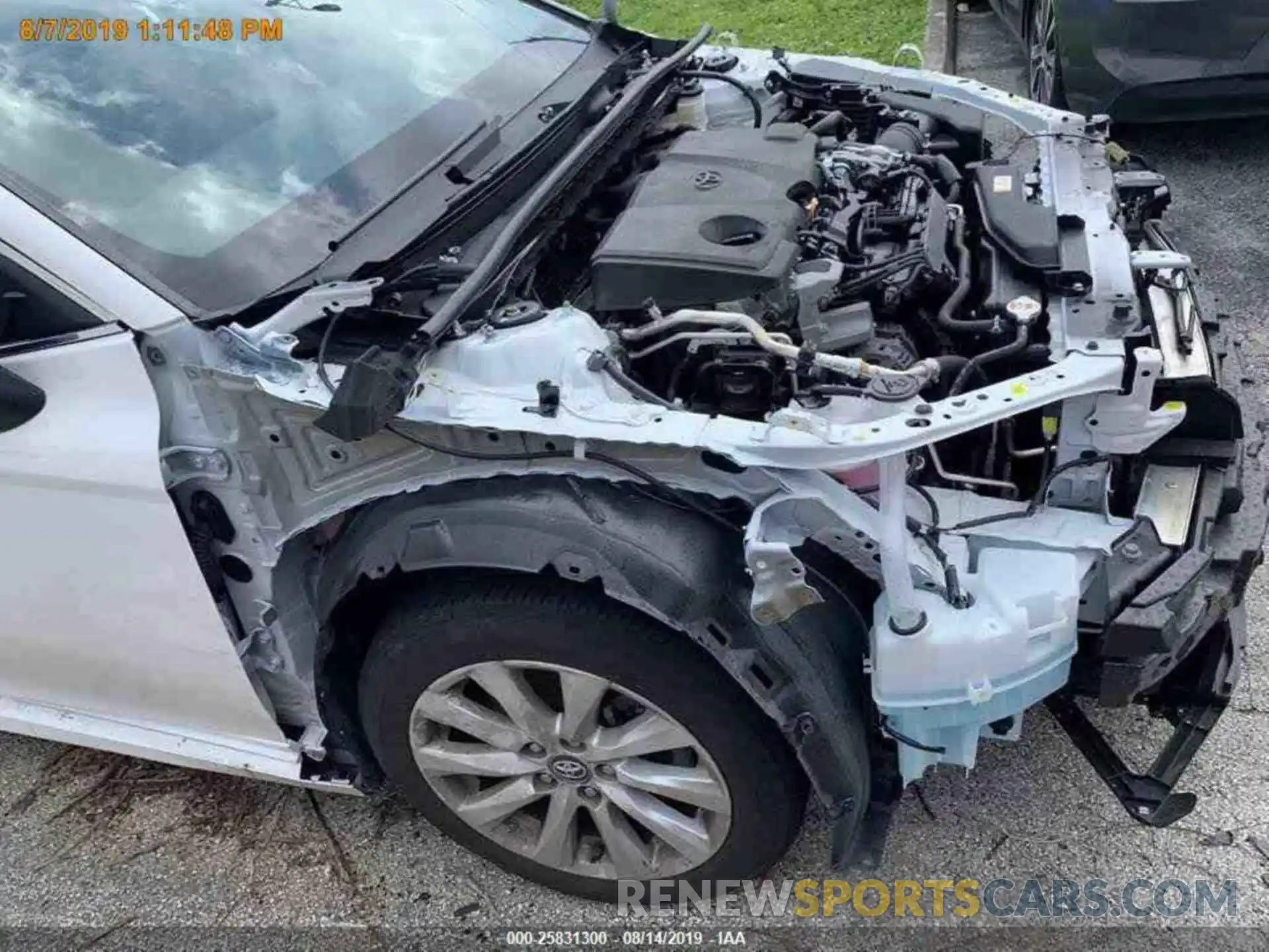 11 Photograph of a damaged car 4T1B11HK8KU719358 TOYOTA CAMRY 2019