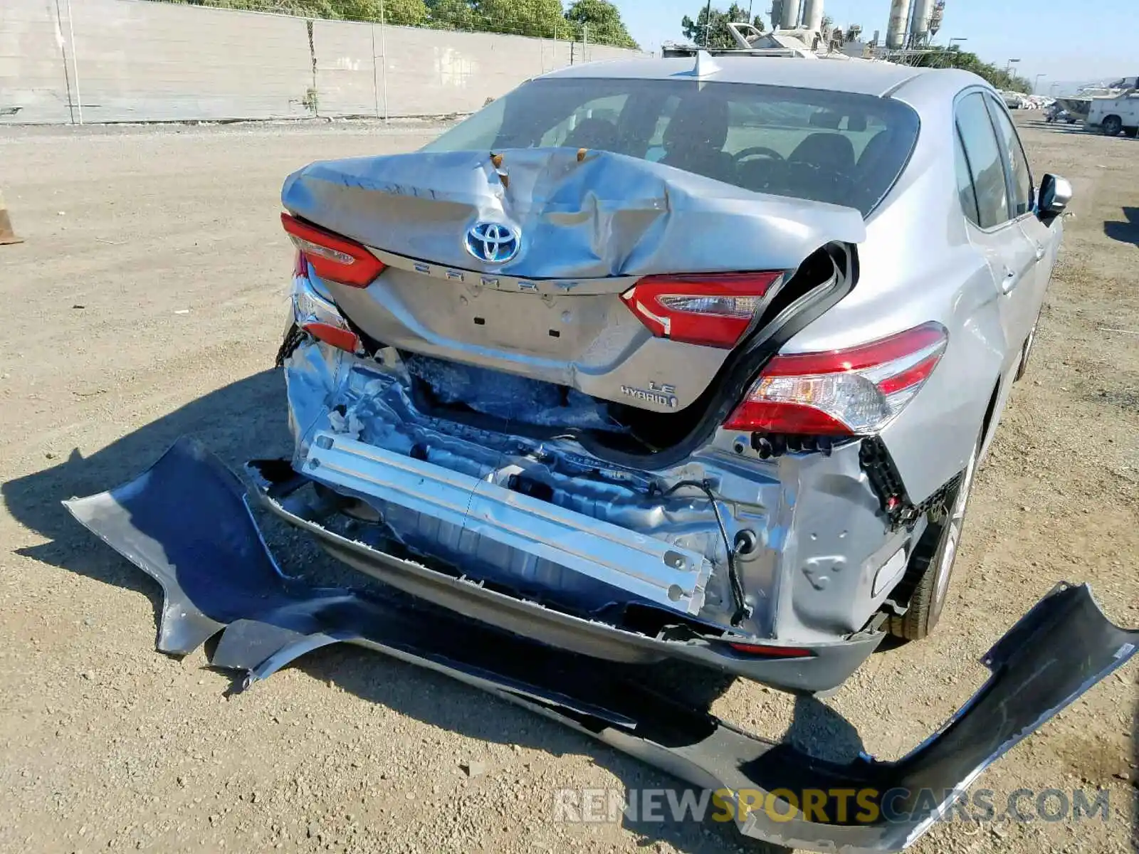 9 Photograph of a damaged car 4T1B31HK7KU006493 TOYOTA CAMRY 2019