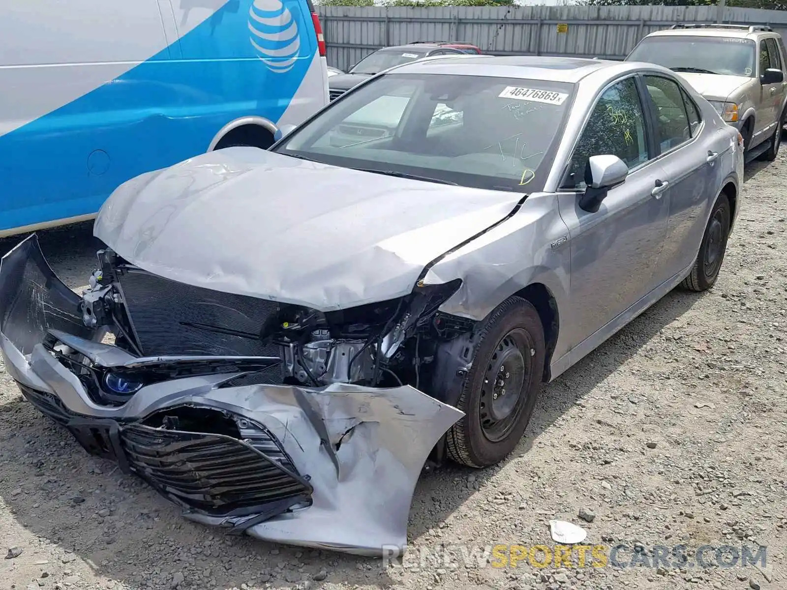 2 Photograph of a damaged car 4T1B31HKXKU509645 TOYOTA CAMRY 2019
