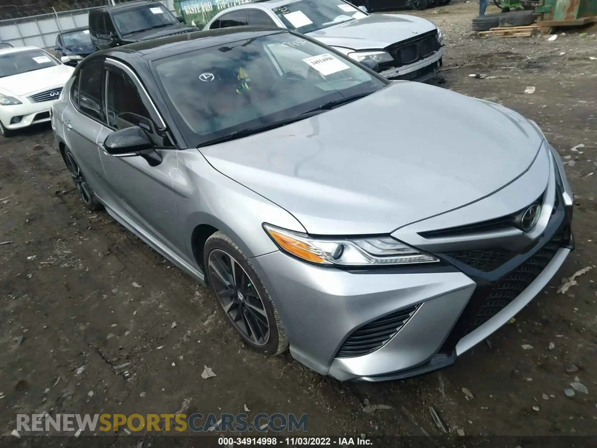 1 Фотография поврежденного автомобиля 4T1B61HK0KU287432 TOYOTA CAMRY 2019