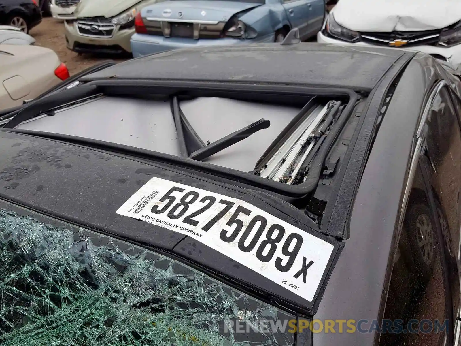 9 Photograph of a damaged car 4T1B61HK3KU806327 TOYOTA CAMRY 2019