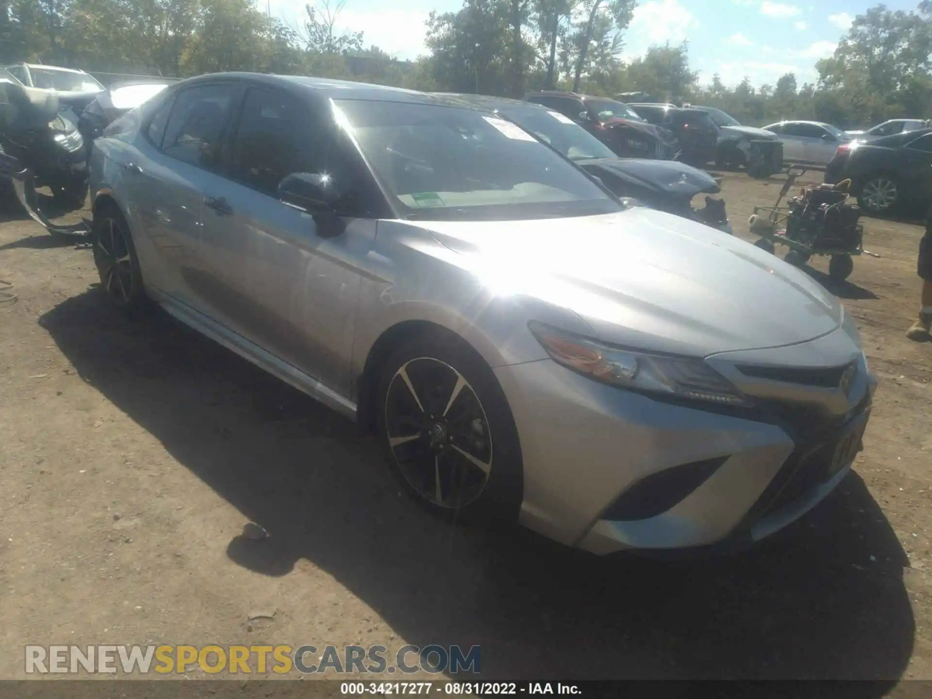 1 Фотография поврежденного автомобиля 4T1B61HK5KU166878 TOYOTA CAMRY 2019