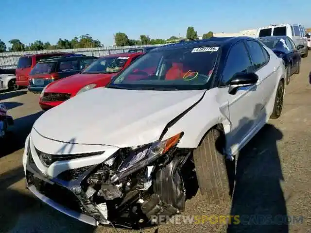 2 Photograph of a damaged car 4T1B61HK5KU264504 TOYOTA CAMRY 2019