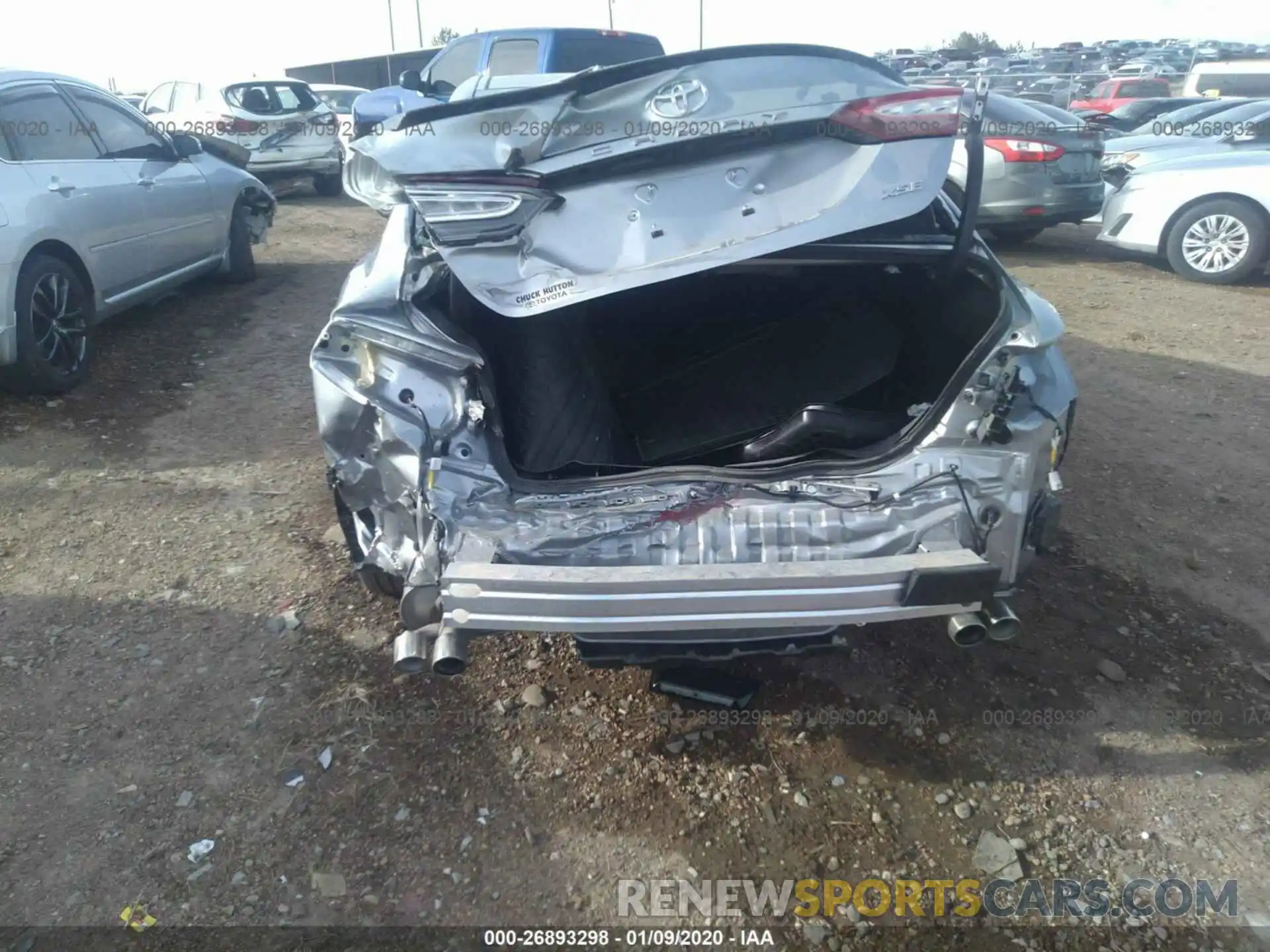 6 Photograph of a damaged car 4T1B61HK8KU222022 TOYOTA CAMRY 2019