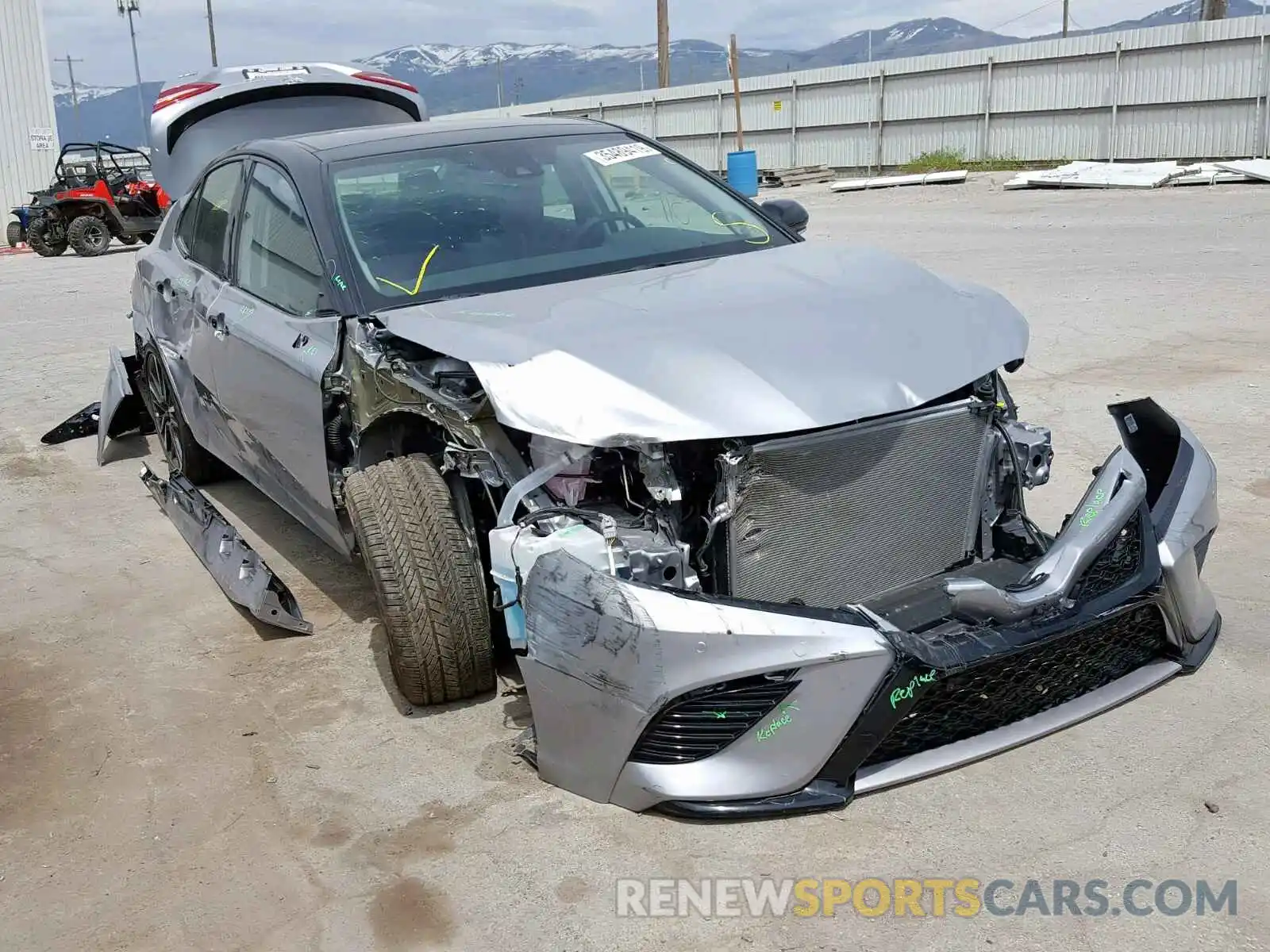 1 Photograph of a damaged car 4T1BZ1HK3KU023063 TOYOTA CAMRY 2019