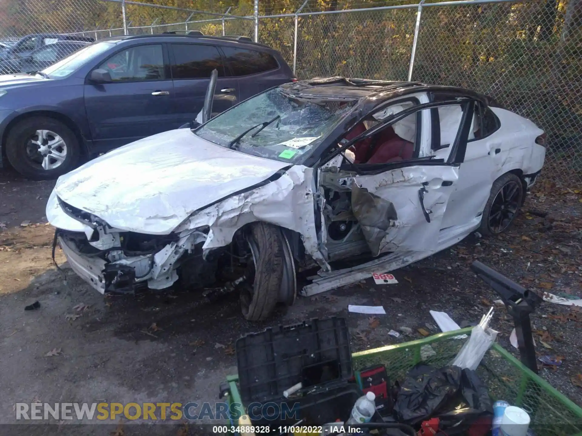 2 Фотография поврежденного автомобиля 4T1BZ1HK6KU033098 TOYOTA CAMRY 2019
